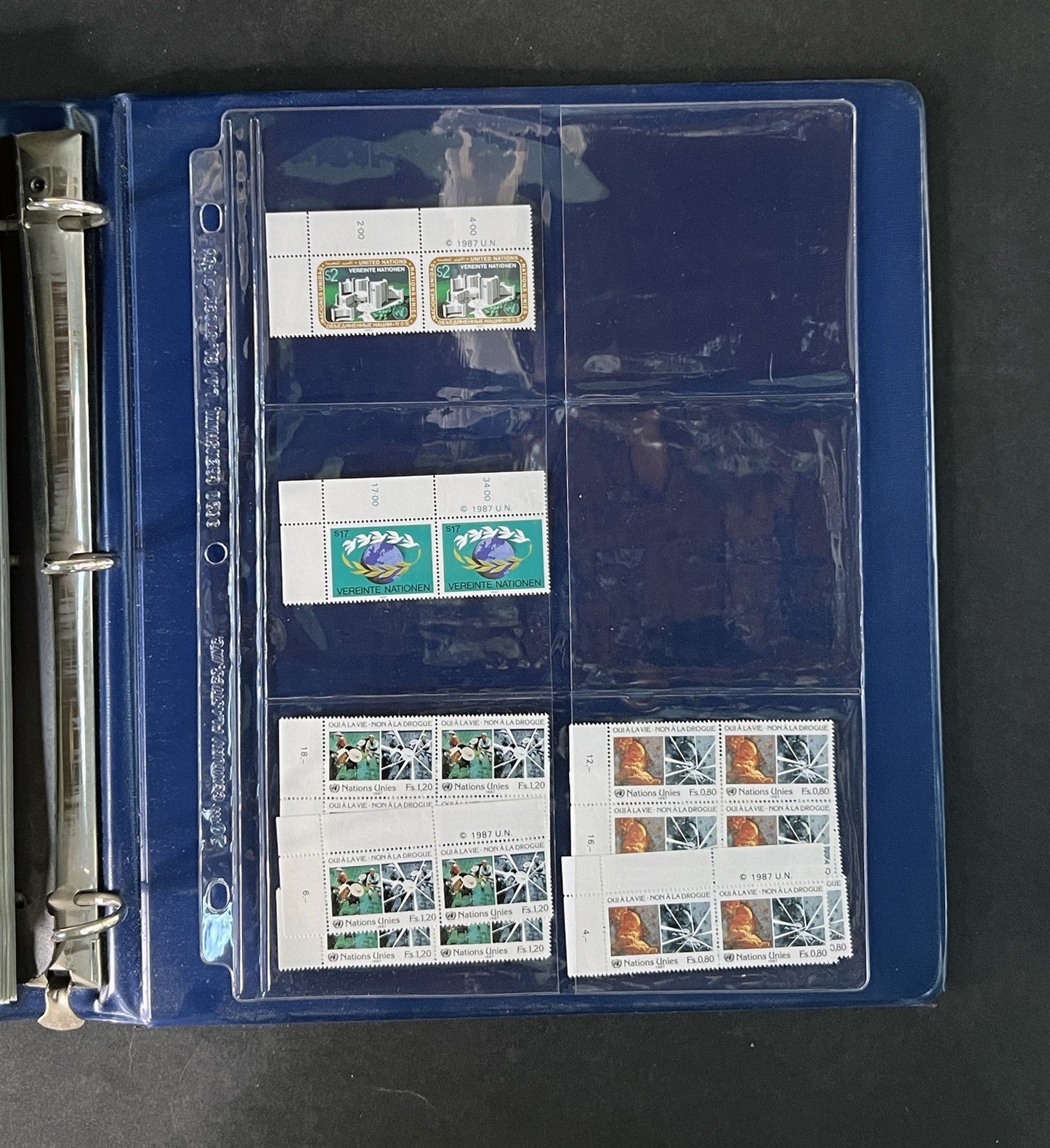 United Nations MNH Stamp Collection Lot 2000+ UN Stamps Accumulation ZAYIX