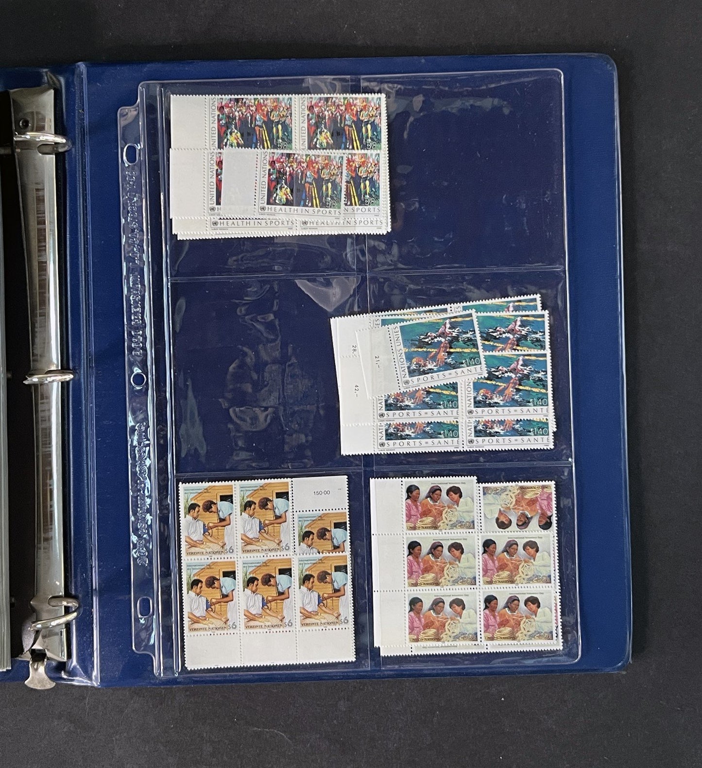 United Nations MNH Stamp Collection Lot 2000+ UN Stamps Accumulation ZAYIX