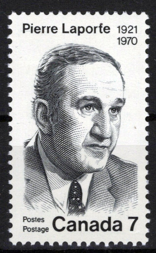 Canada 558 MNH Pierre Laporte Minister of LaborZayix 1224S0031M
