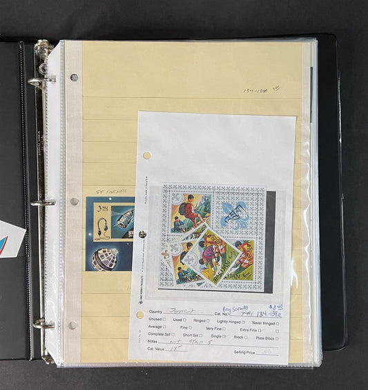 Topicals, Locals & Cinderellas Stamp & Cover Collection 100s in binder ZAYIX