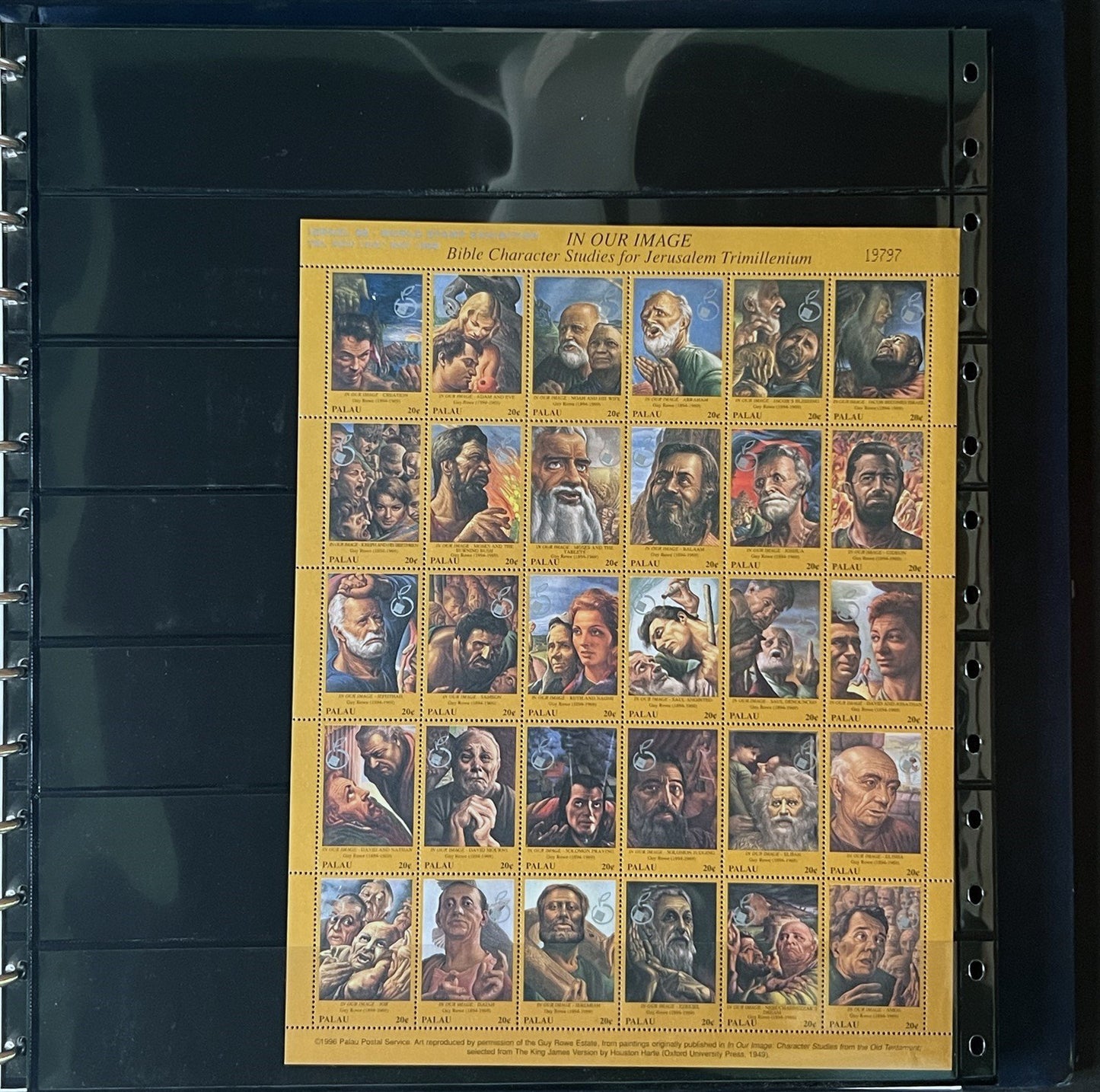 Judaica MNH Topical Stamp Collection 52 stamps & 25 sheets SAFE stock book ZAYIX