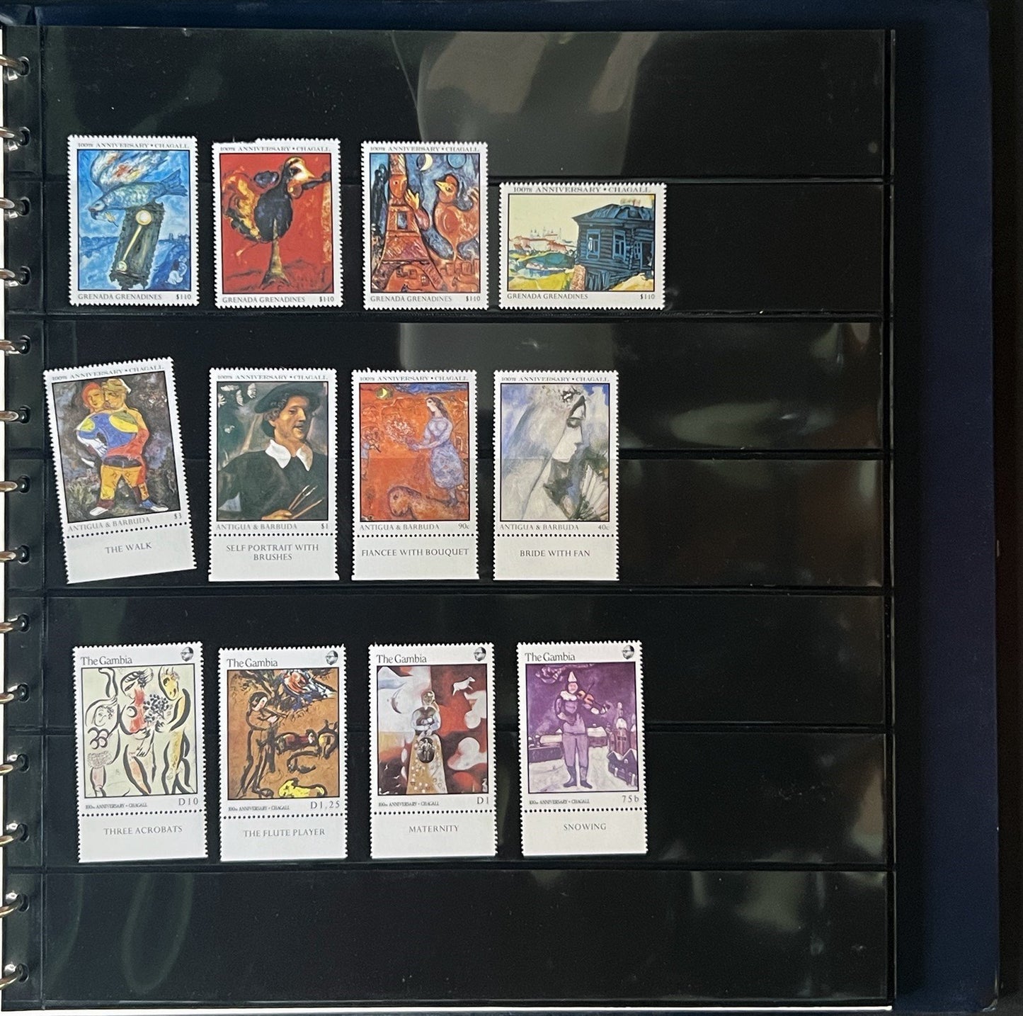 Judaica MNH Topical Stamp Collection 52 stamps & 25 sheets SAFE stock book ZAYIX