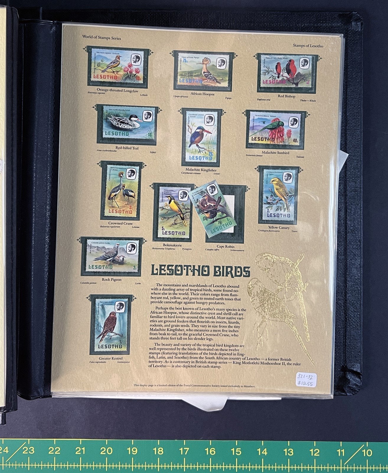 World of Stamps Collection of 266 MNH in a PCS Album Catalog Value $440+ ZAYIX