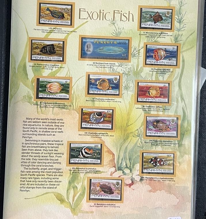 World of Stamps Collection of 266 MNH in a PCS Album Catalog Value $440+ ZAYIX