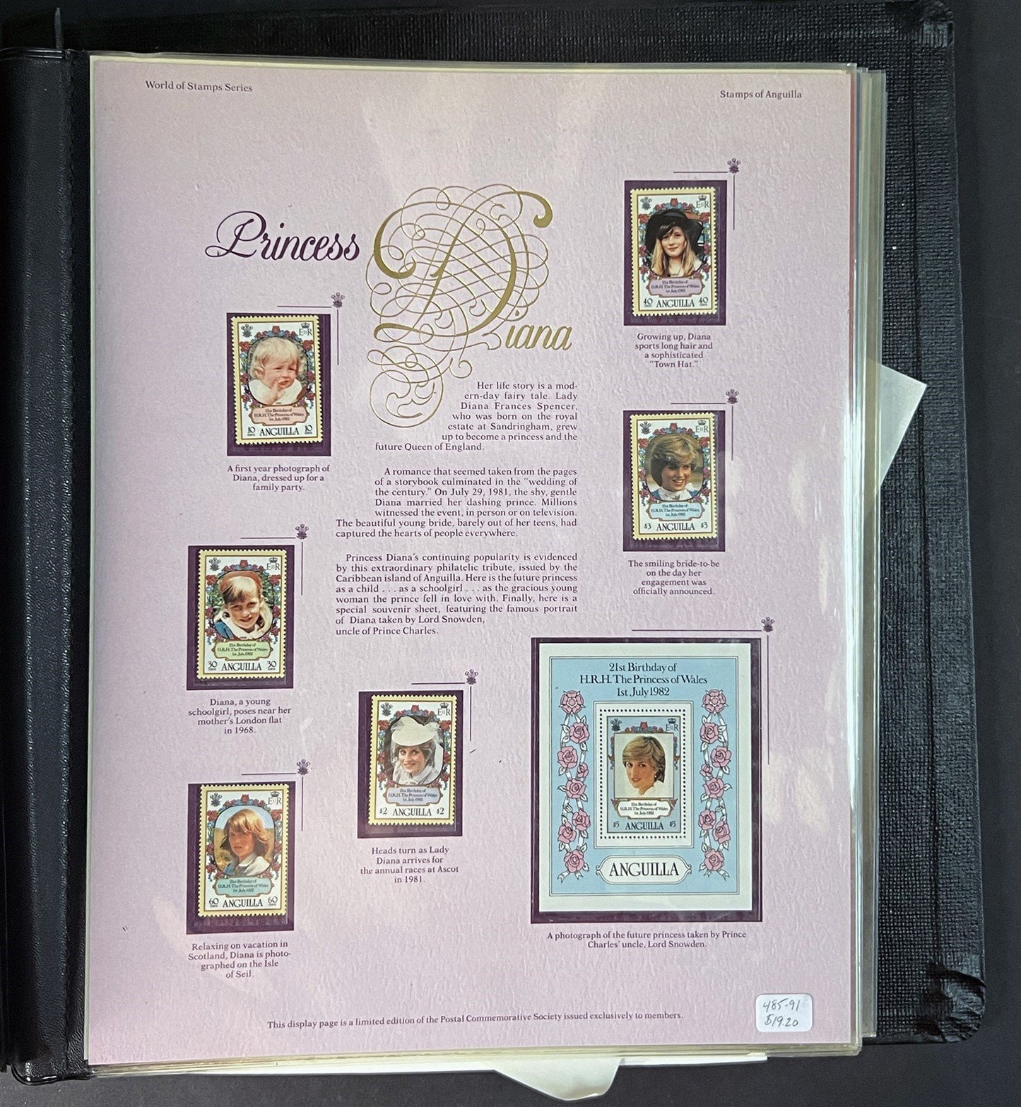 World of Stamps Collection of 266 MNH in a PCS Album Catalog Value $440+ ZAYIX
