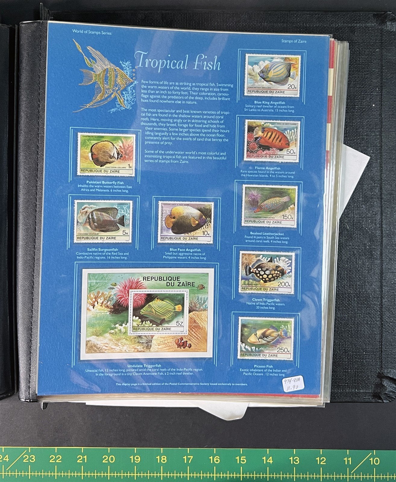 World of Stamps Collection of 266 MNH in a PCS Album Catalog Value $440+ ZAYIX