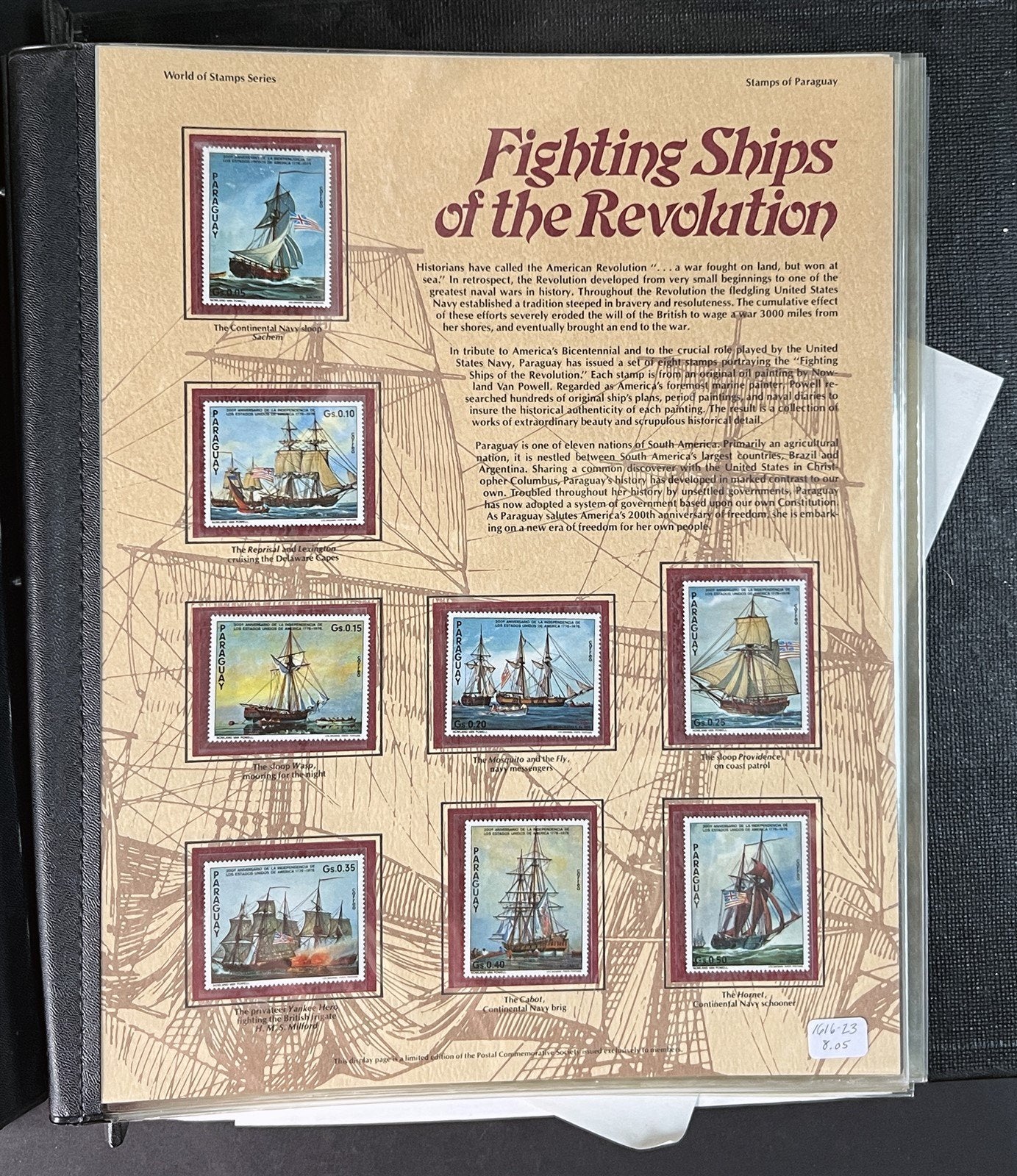 World of Stamps Collection of 266 MNH in a PCS Album Catalog Value $440+ ZAYIX