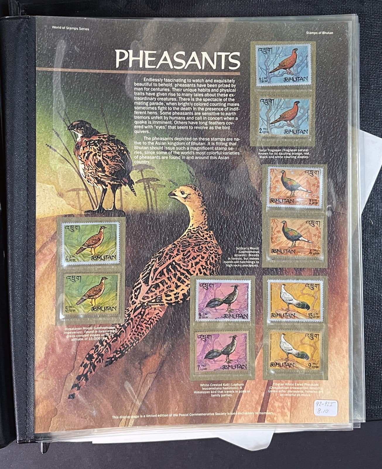 World of Stamps Collection of 266 MNH in a PCS Album Catalog Value $440+ ZAYIX