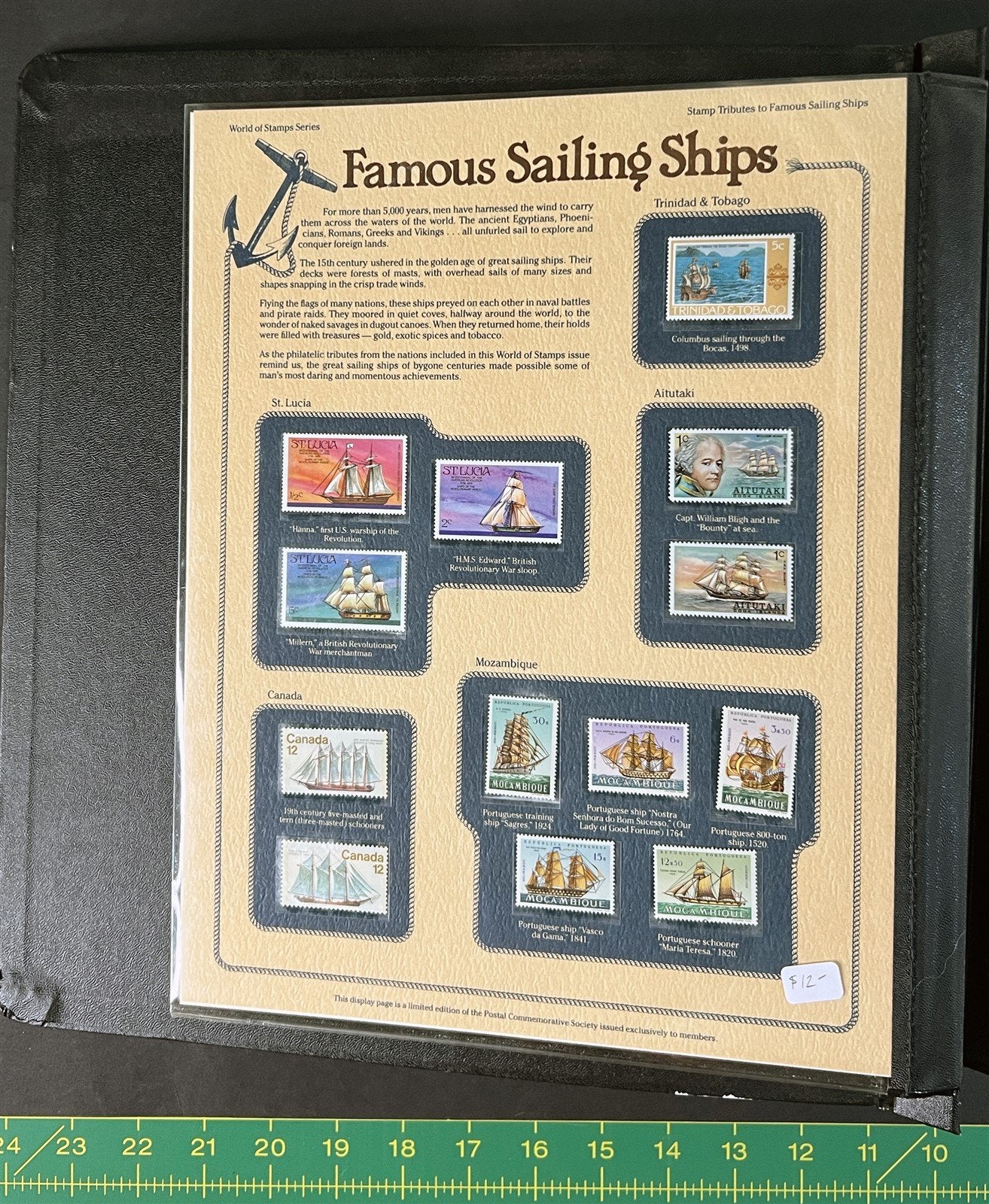 World of Stamps Collection of 266 MNH in a PCS Album Catalog Value $440+ ZAYIX