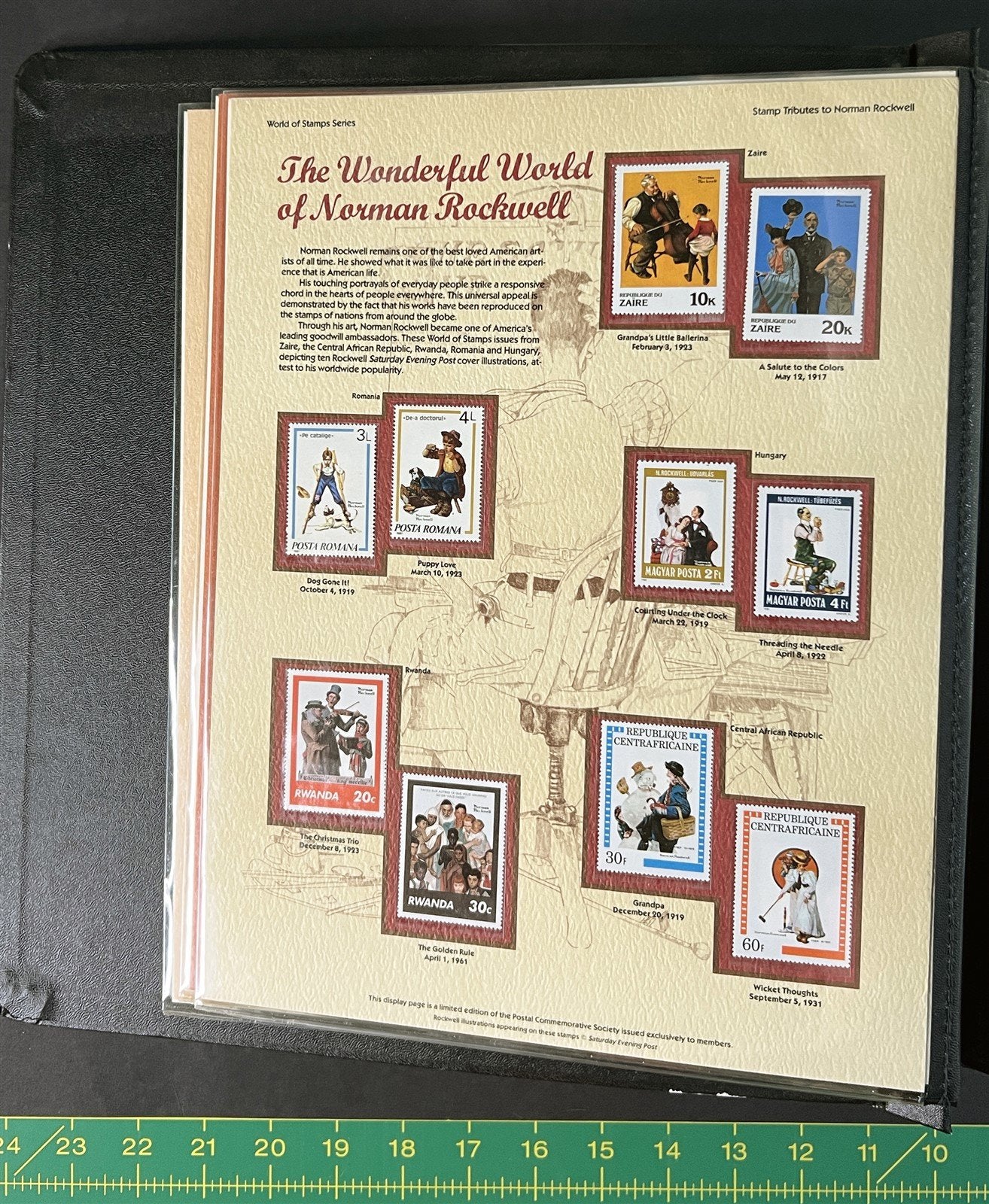 World of Stamps Collection of 266 MNH in a PCS Album Catalog Value $440+ ZAYIX