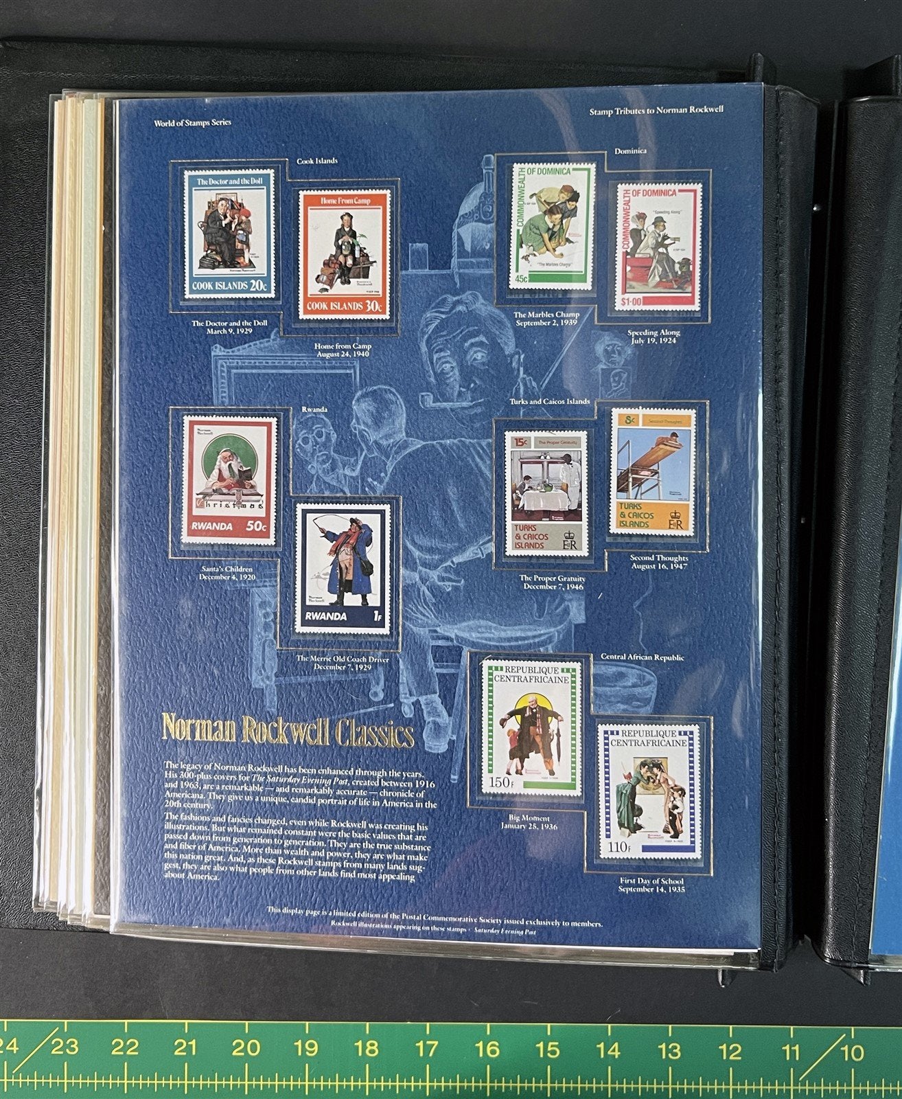 World of Stamps Collection of 266 MNH in a PCS Album Catalog Value $440+ ZAYIX
