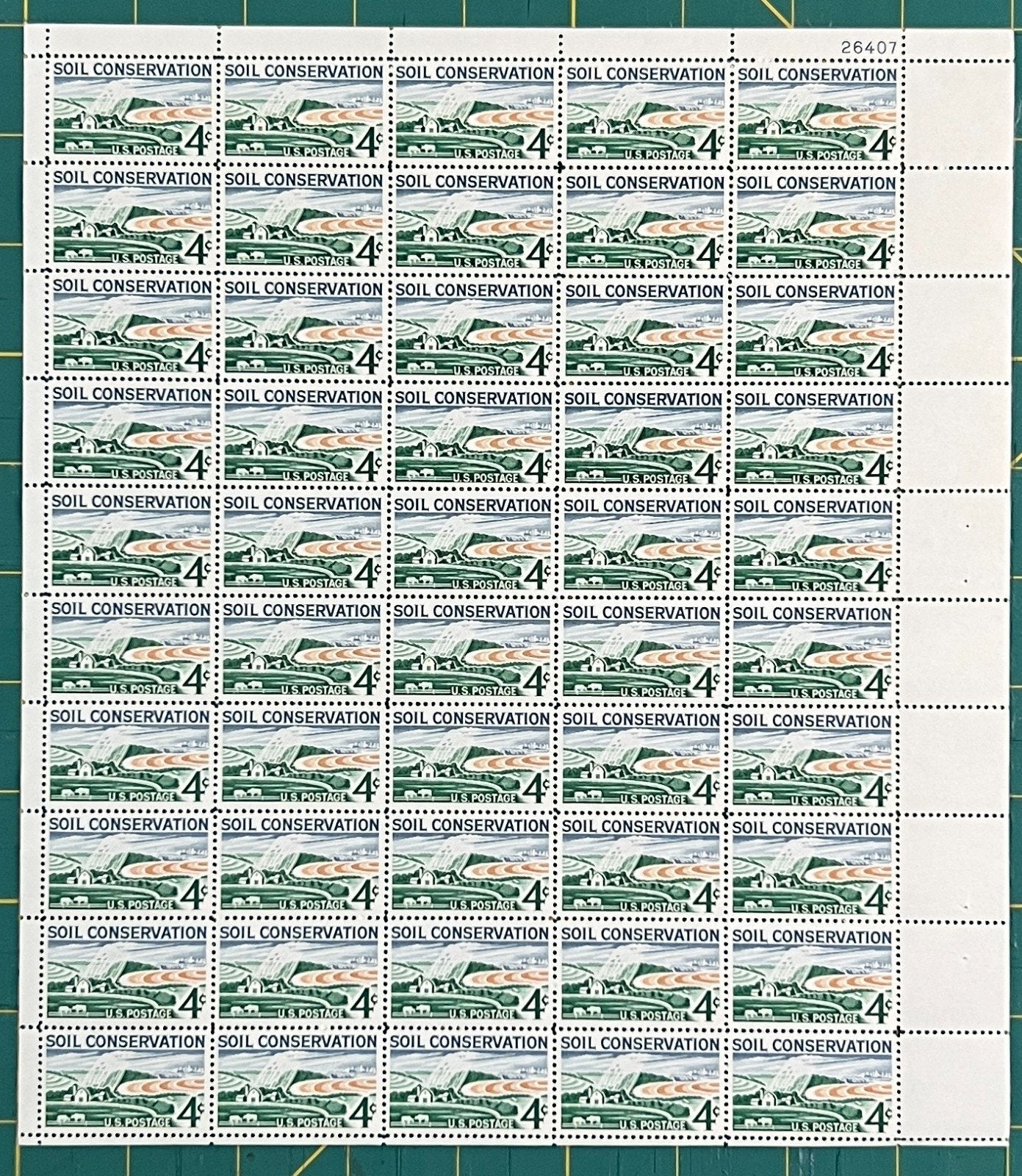 US 1959 4¢ Soil Conservation Mint Sheet MNH (Scott 1133) ZAYIX