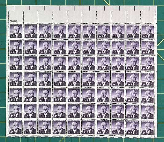 US 1960 4c Robert A Taft Senator Mint Sheet MNH (Scott 1161) ZAYIX
