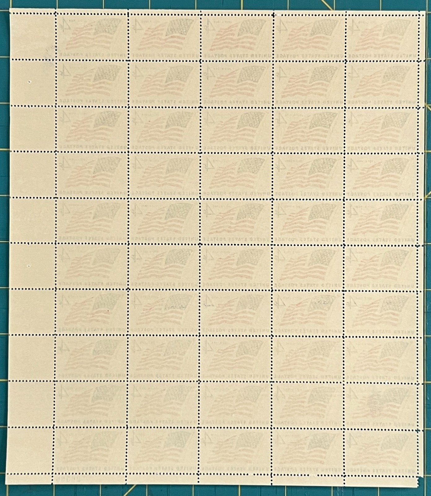 US 1959 4c 49 Star Flag Mint Sheet MNH (Scott 1132) ZAYIX