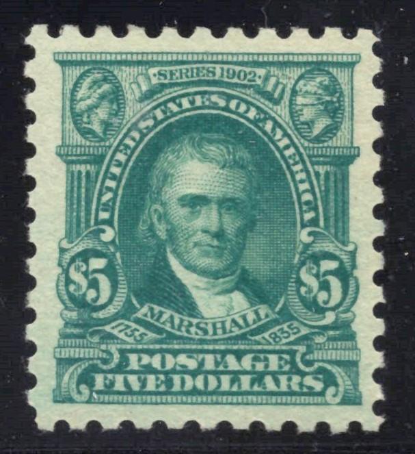 US 480 MH VF/XF (Grade 85) - 1917 $5 light green Marshall - PSE Cert ZAYIX
