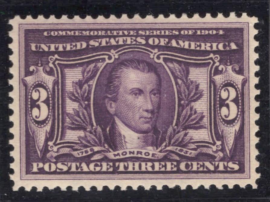US 325 MNH XF (Grade 90) - 1904 3c violet Louisiana Purchase - PSE Cert ZAYIX