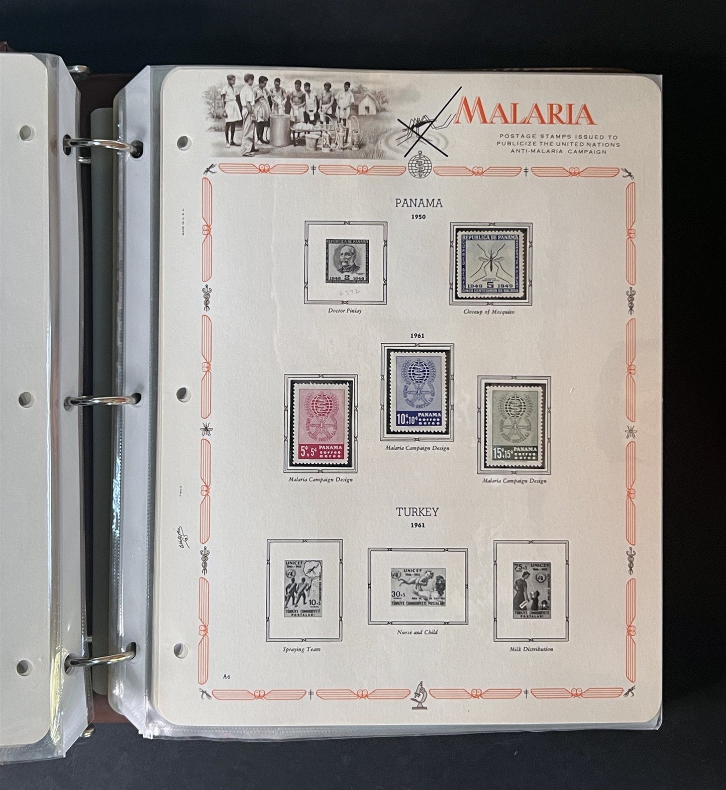 Malaria Eradication MNH Collection 255 stamps & 20 SS on White Ace pages ZAYIX