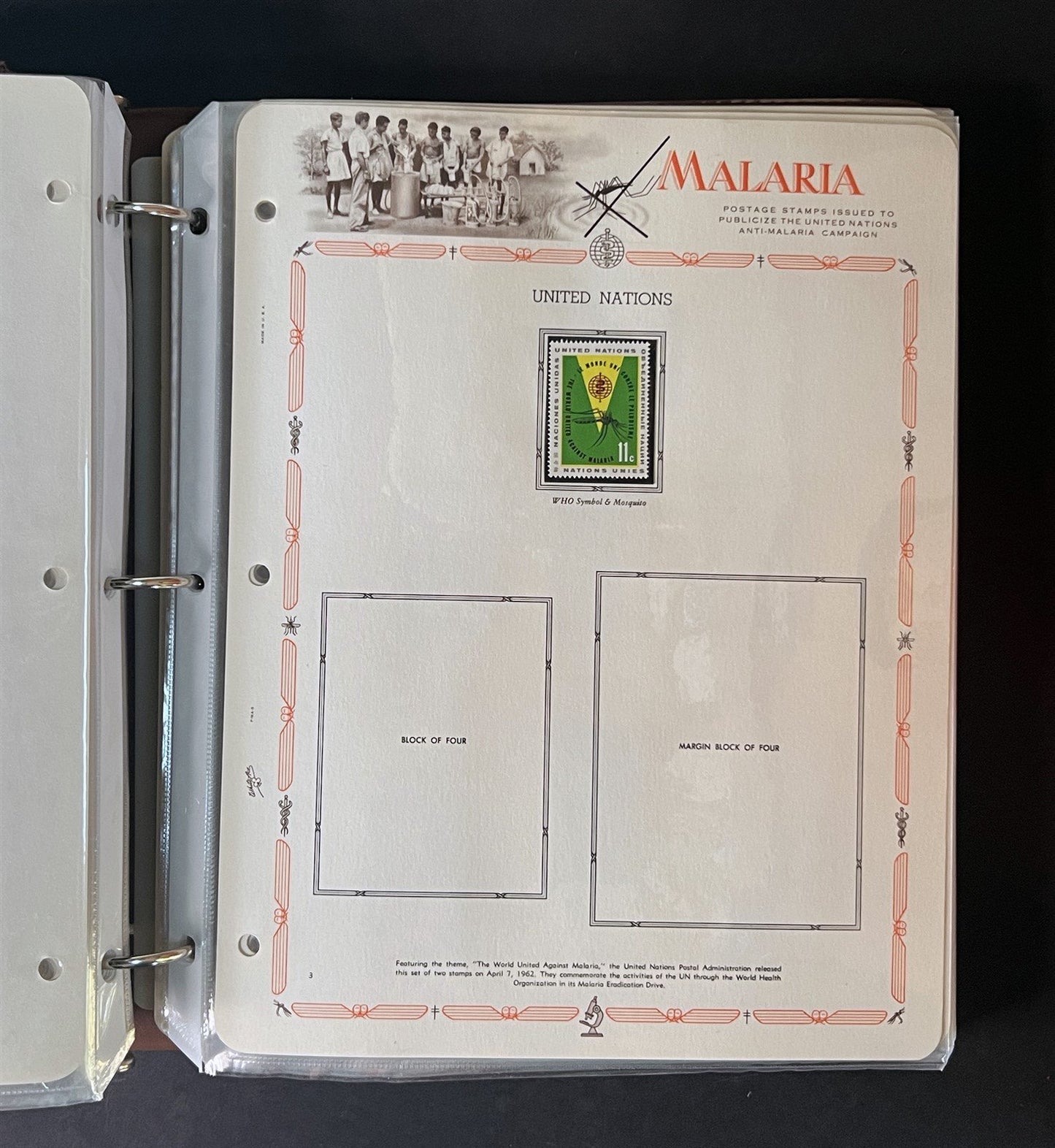 Malaria Eradication MNH Collection 255 stamps & 20 SS on White Ace pages ZAYIX