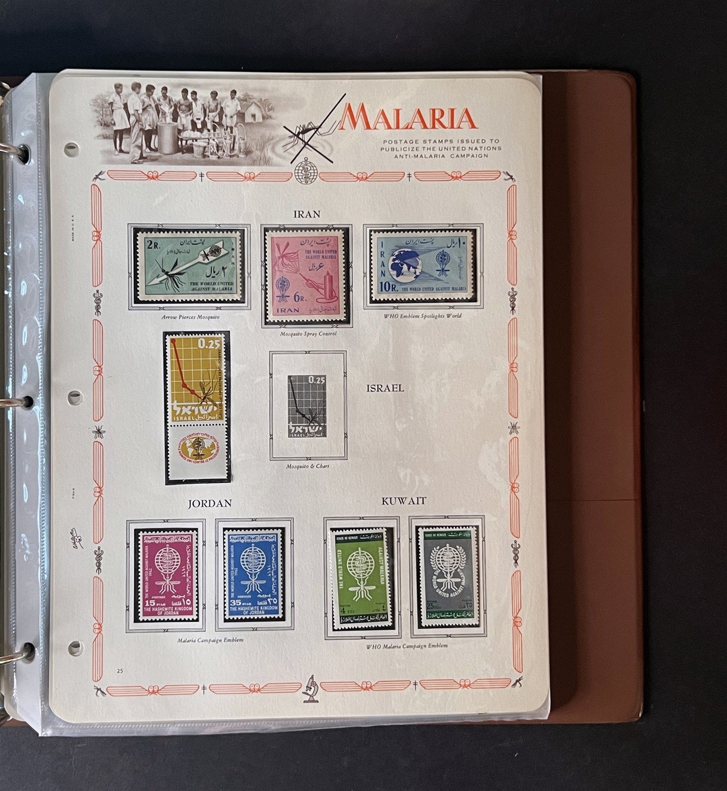 Malaria Eradication MNH Collection 255 stamps & 20 SS on White Ace pages ZAYIX