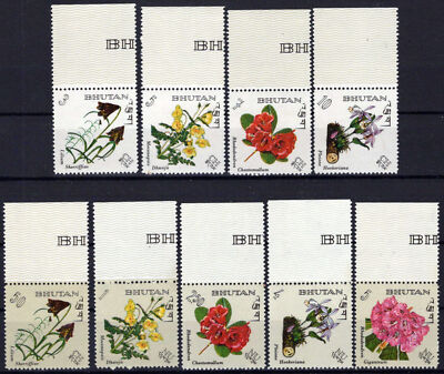 Bhutan 85-85H MNH Flowers Plants Nature ZAYIX 071423S105