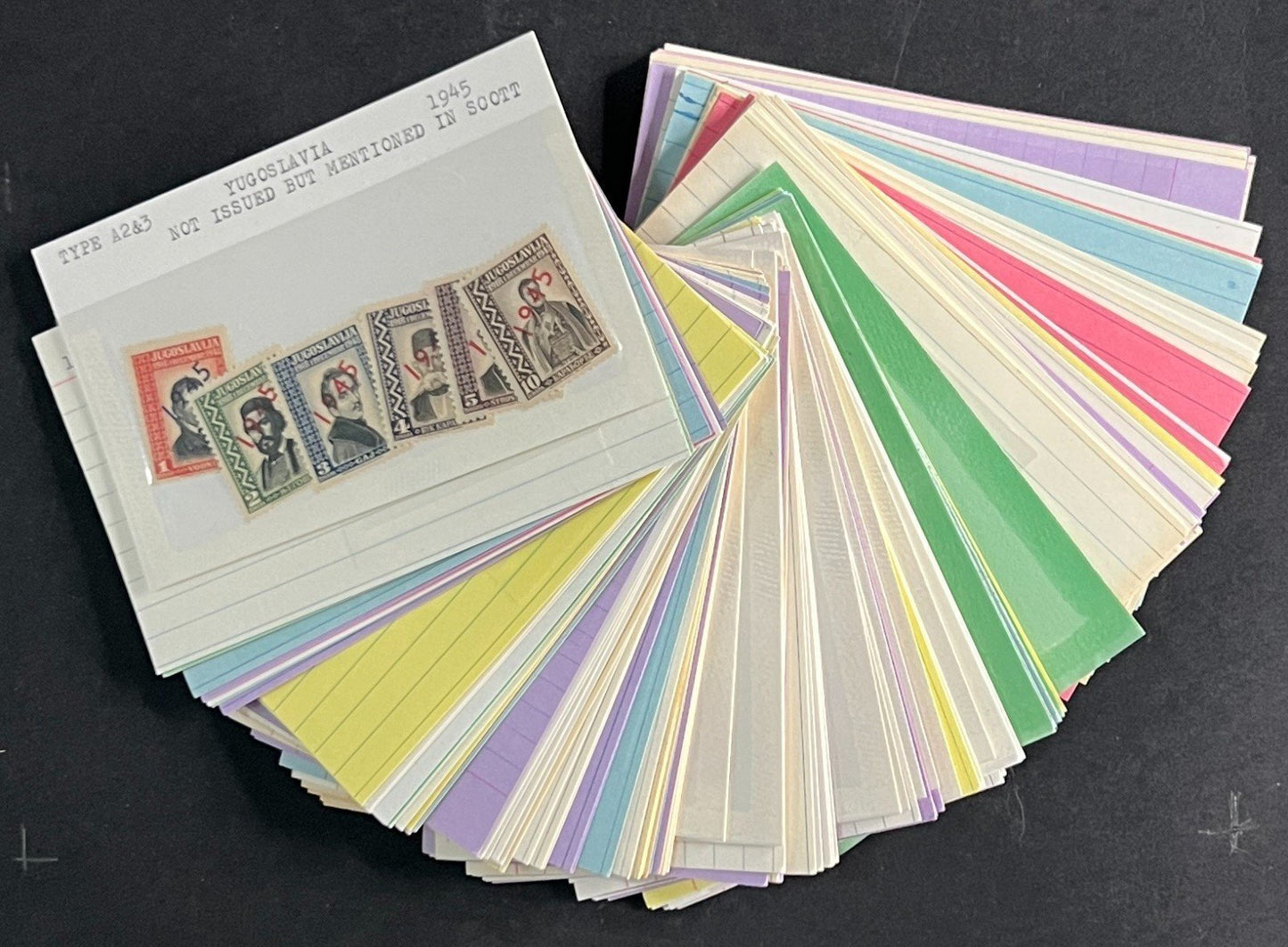 Yugoslavia Stamp Collection Dealer Cards $673 CV Mint & Used ZAYIX