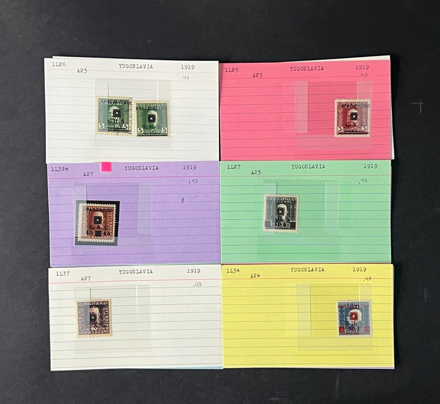 Yugoslavia Stamp Collection Dealer Cards $673 CV Mint & Used ZAYIX