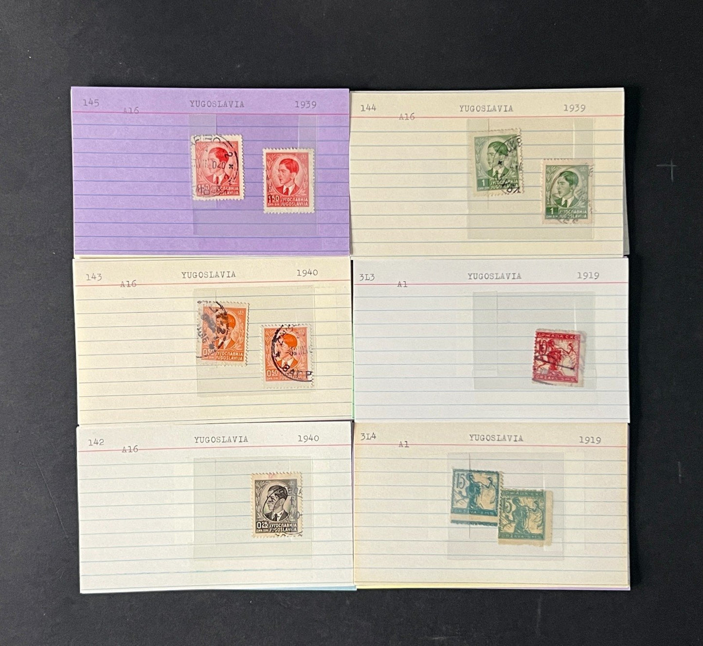 Yugoslavia Stamp Collection Dealer Cards $673 CV Mint & Used ZAYIX