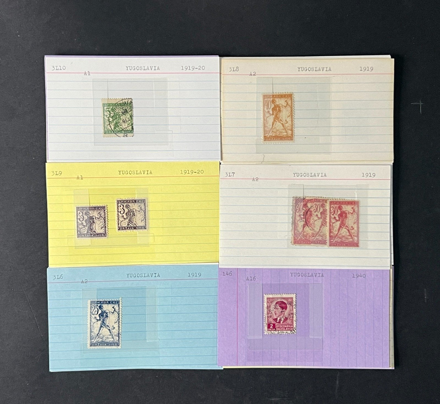 Yugoslavia Stamp Collection Dealer Cards $673 CV Mint & Used ZAYIX