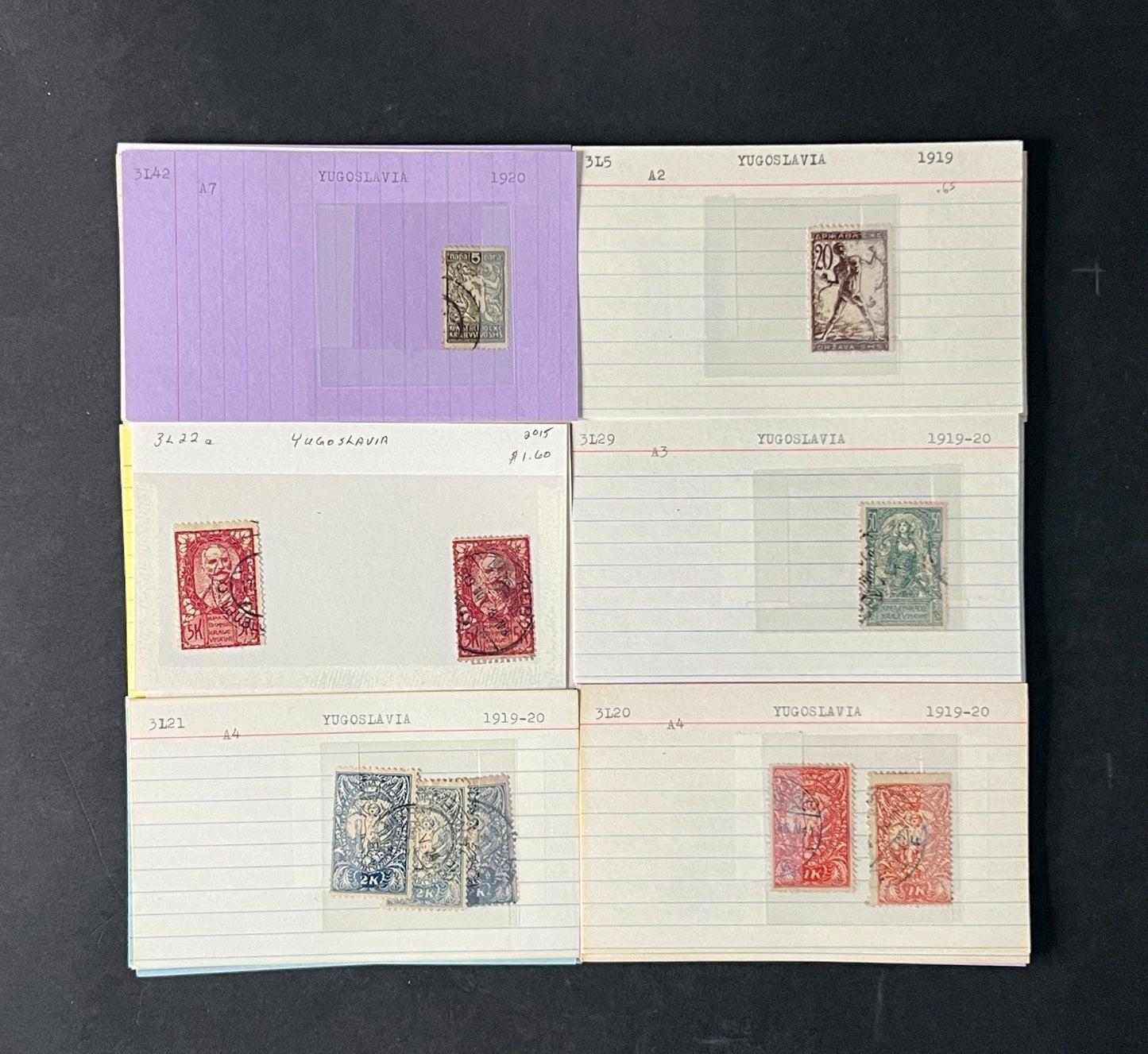 Yugoslavia Stamp Collection Dealer Cards $673 CV Mint & Used ZAYIX
