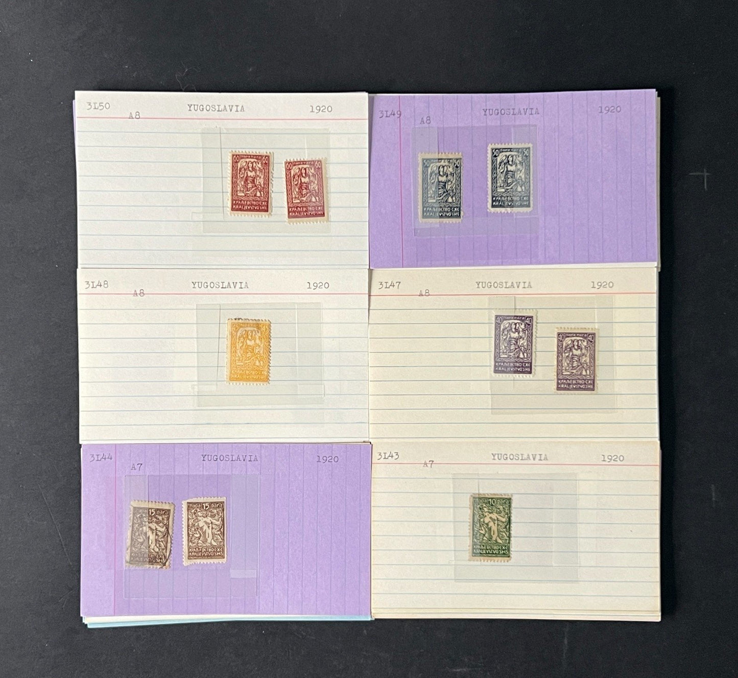 Yugoslavia Stamp Collection Dealer Cards $673 CV Mint & Used ZAYIX