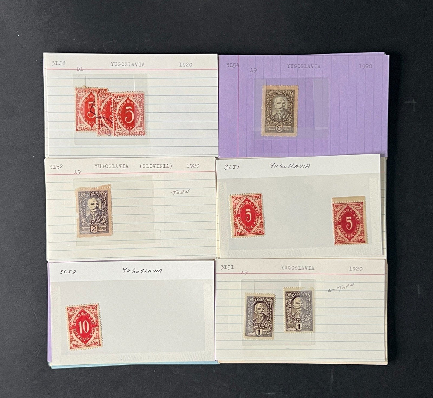 Yugoslavia Stamp Collection Dealer Cards $673 CV Mint & Used ZAYIX