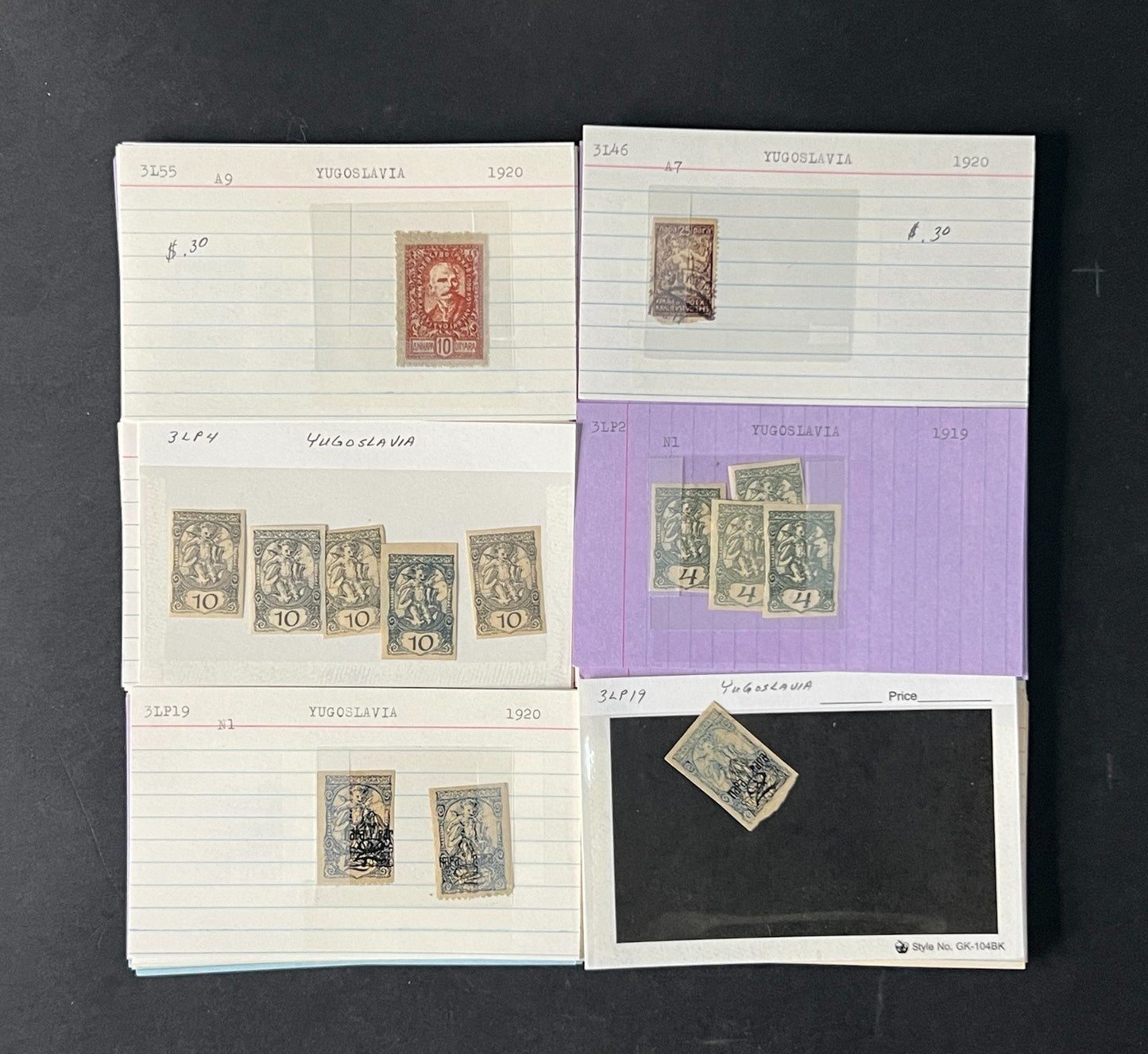 Yugoslavia Stamp Collection Dealer Cards $673 CV Mint & Used ZAYIX