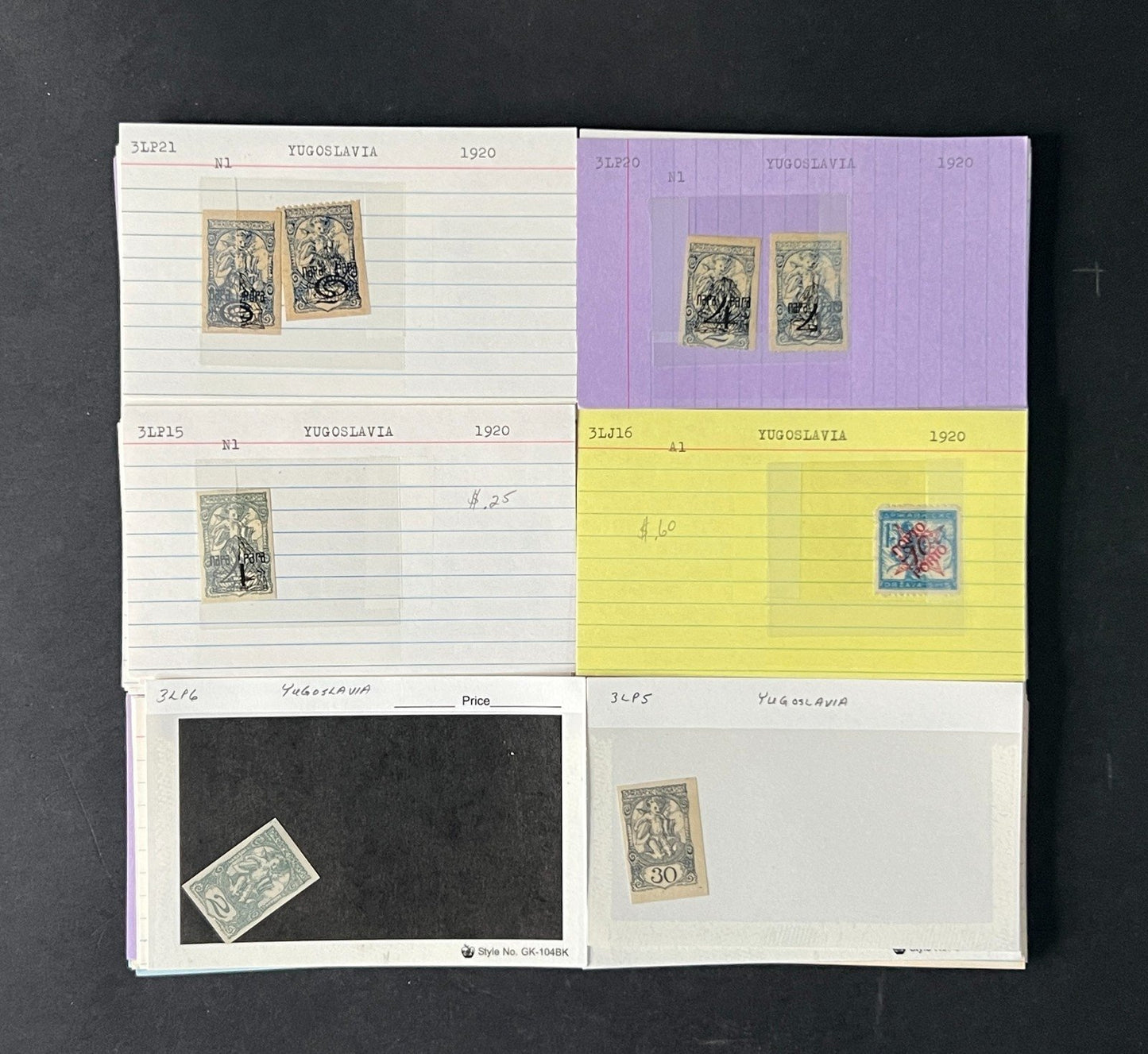 Yugoslavia Stamp Collection Dealer Cards $673 CV Mint & Used ZAYIX