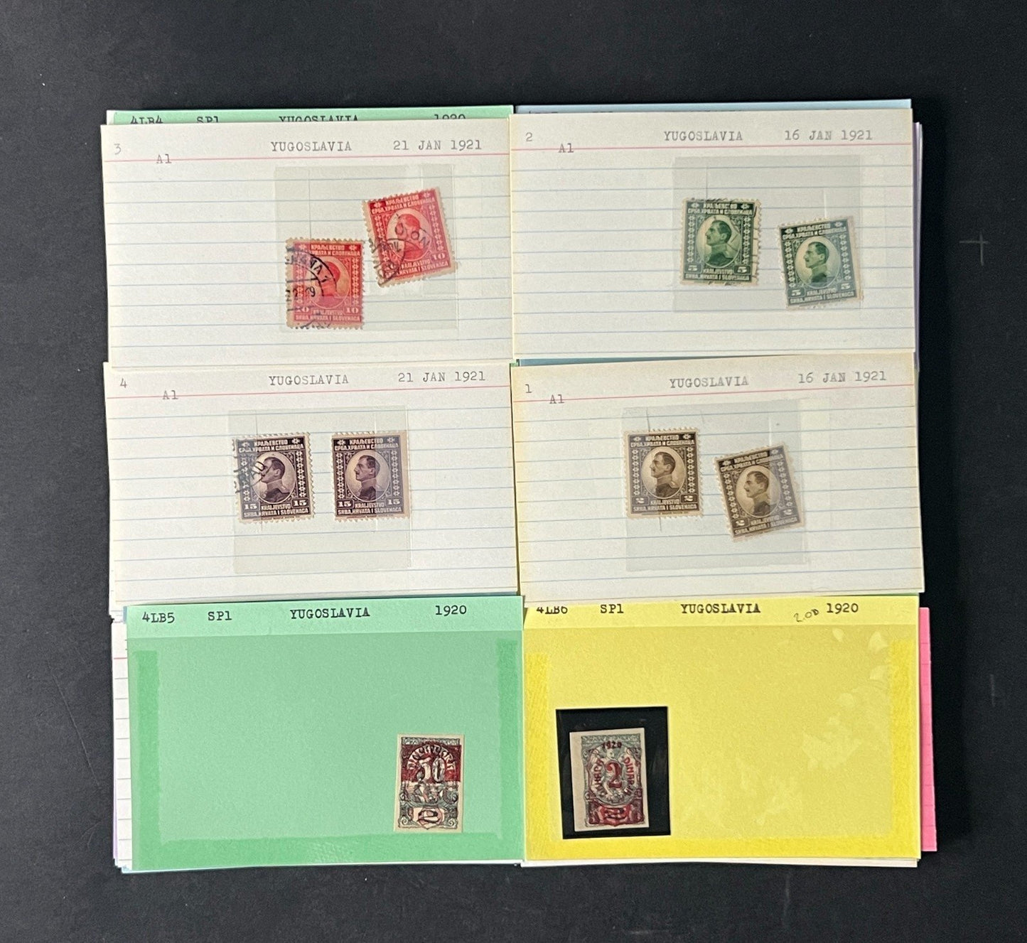 Yugoslavia Stamp Collection Dealer Cards $673 CV Mint & Used ZAYIX