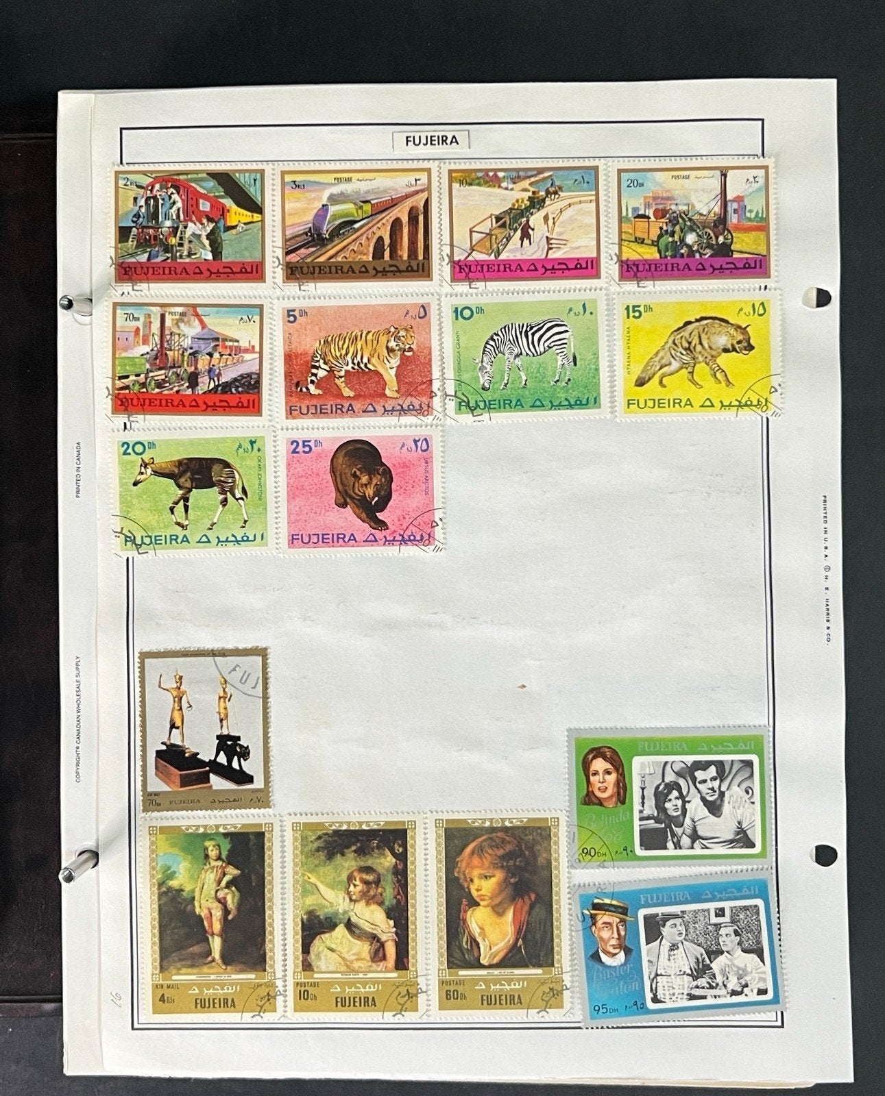 World Stamp Collection of Thousands Mint/Used F to I Countries in Album ZAYIX