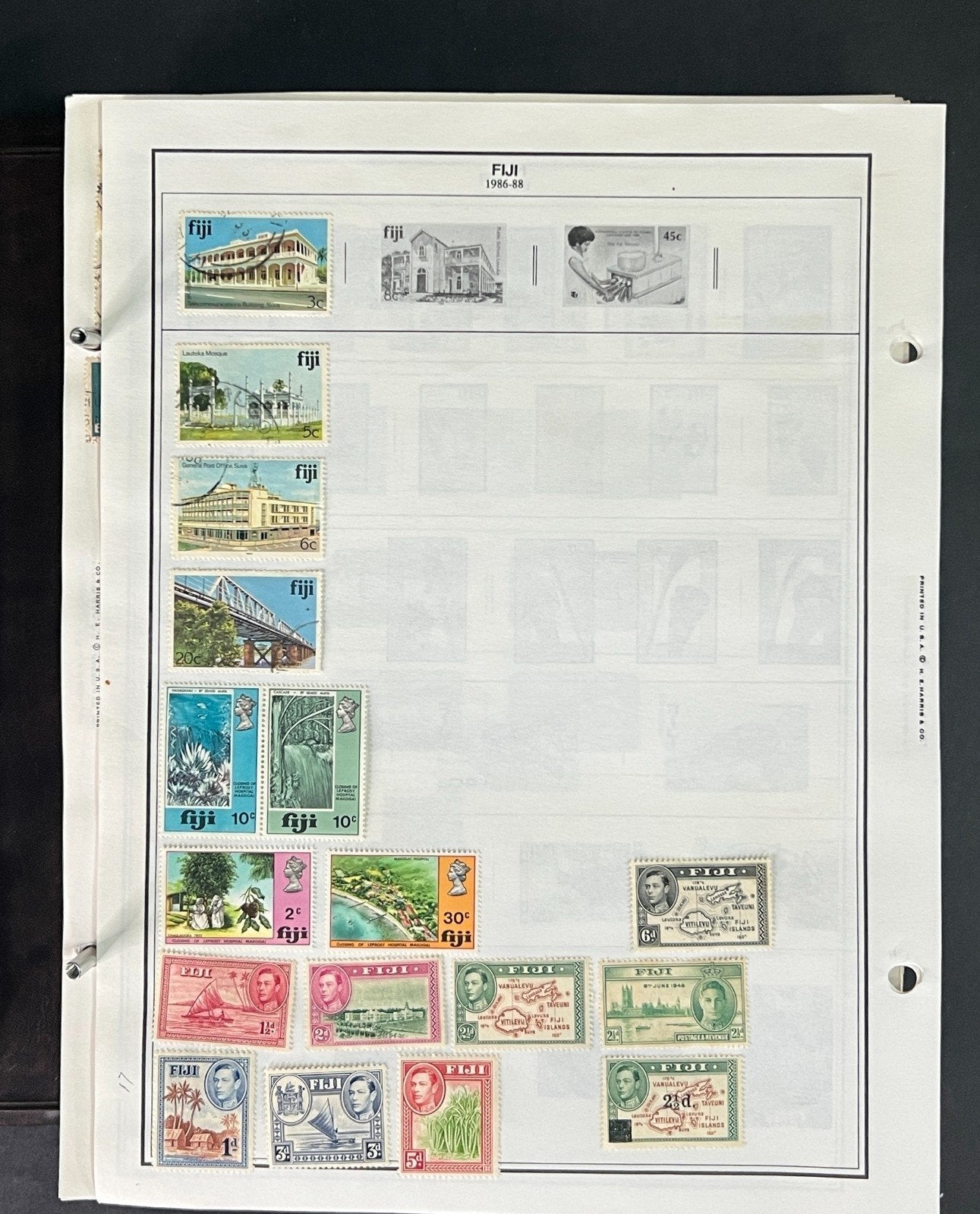 World Stamp Collection of Thousands Mint/Used F to I Countries in Album ZAYIX
