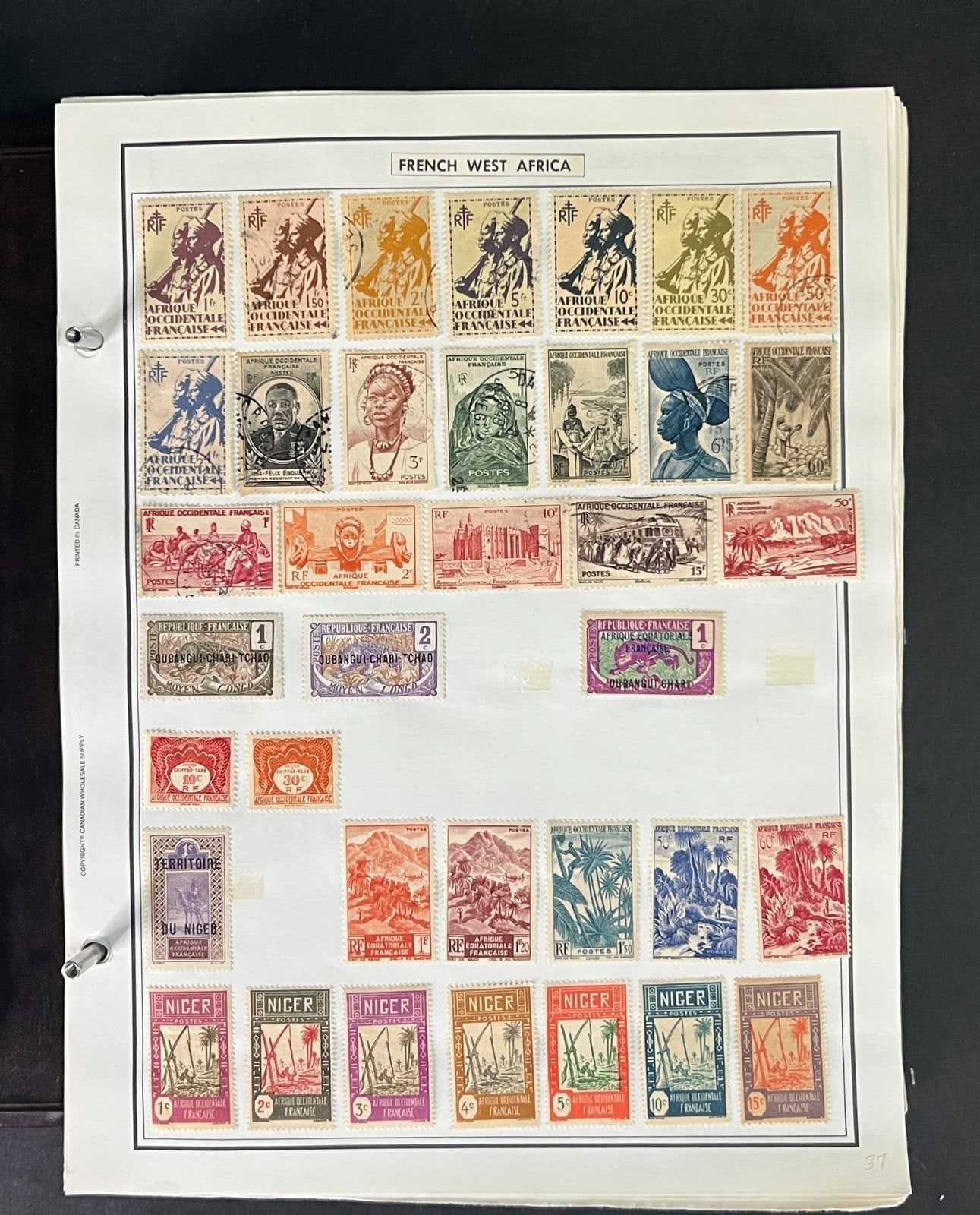 World Stamp Collection of Thousands Mint/Used F to I Countries in Album ZAYIX