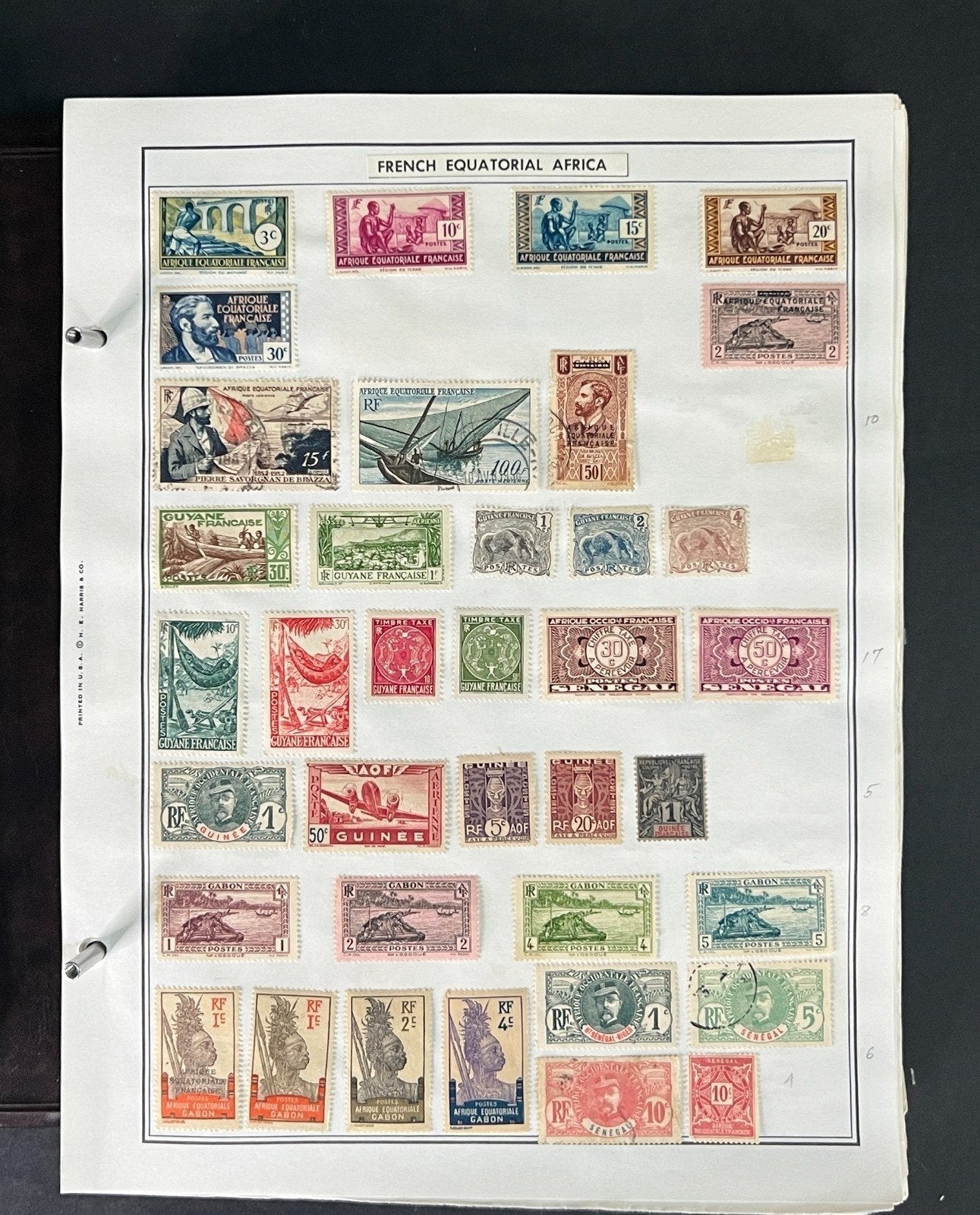 World Stamp Collection of Thousands Mint/Used F to I Countries in Album ZAYIX