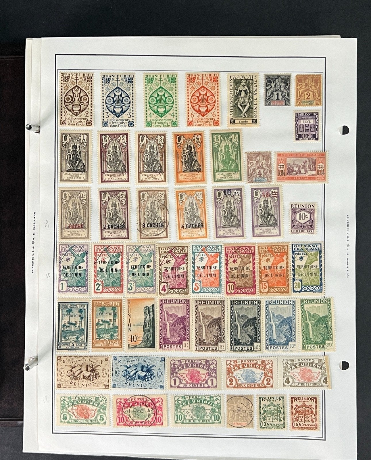 World Stamp Collection of Thousands Mint/Used F to I Countries in Album ZAYIX