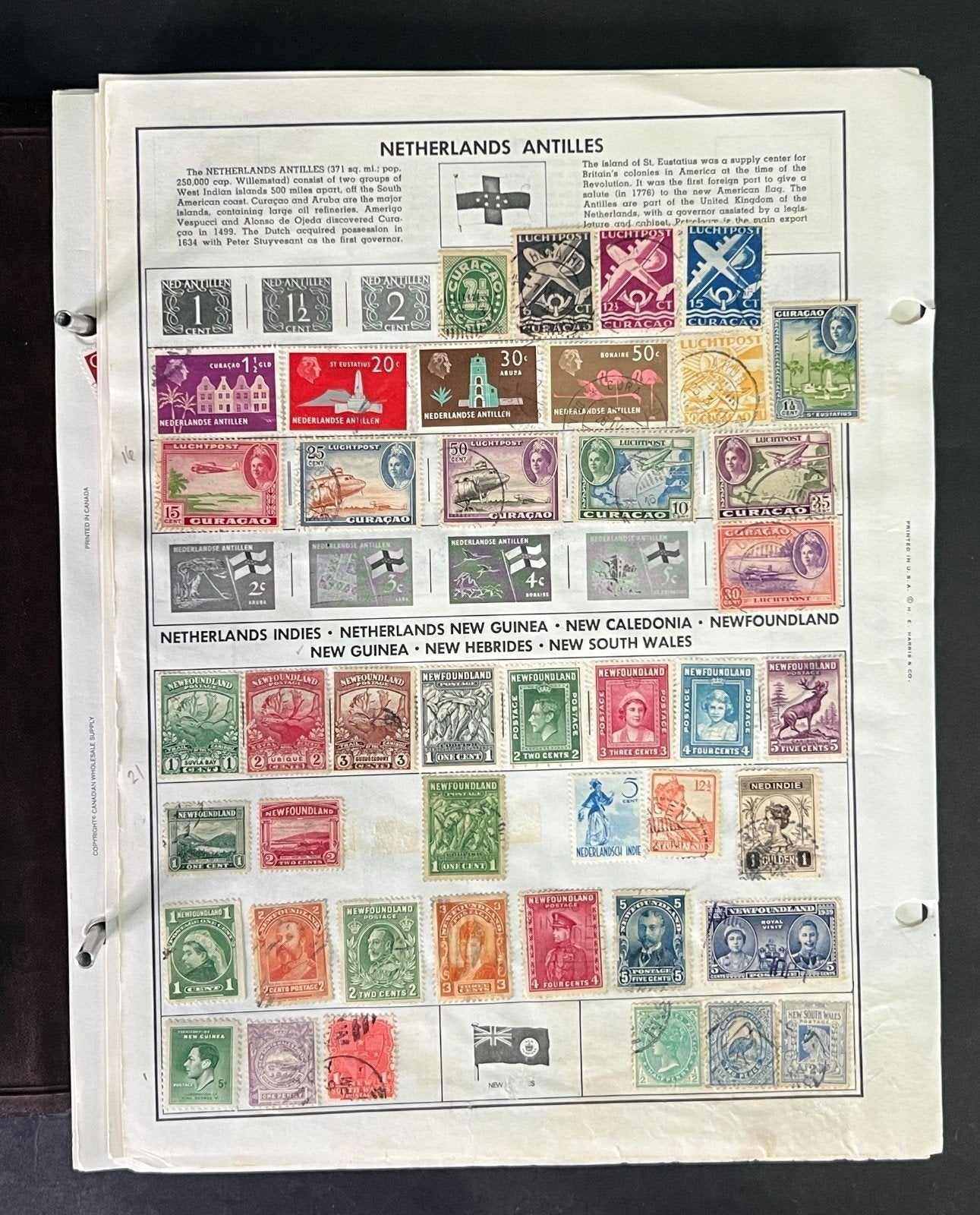 World Stamp Collection of Thousands Mint/Used N to R Countries in Album ZAYIX