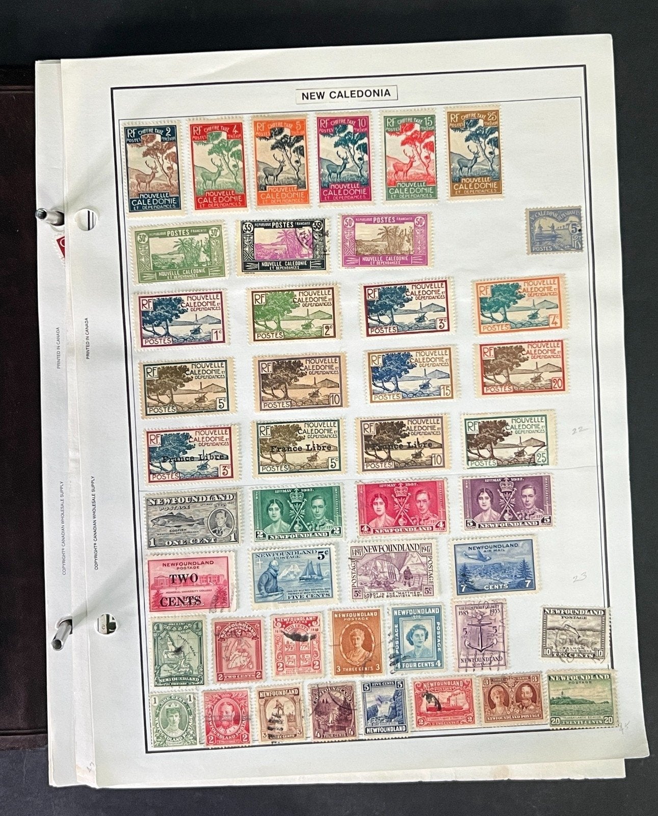 World Stamp Collection of Thousands Mint/Used N to R Countries in Album ZAYIX