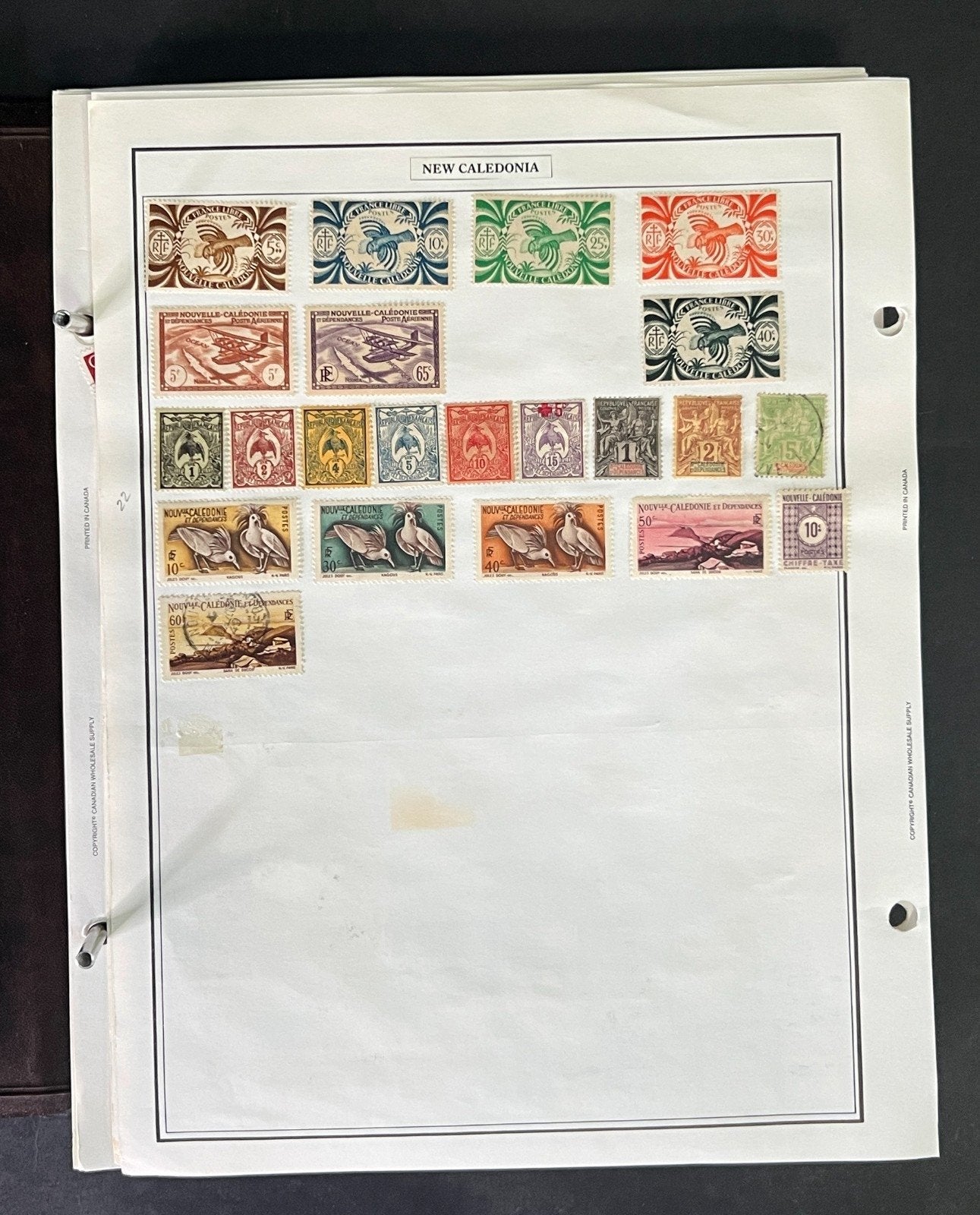World Stamp Collection of Thousands Mint/Used N to R Countries in Album ZAYIX