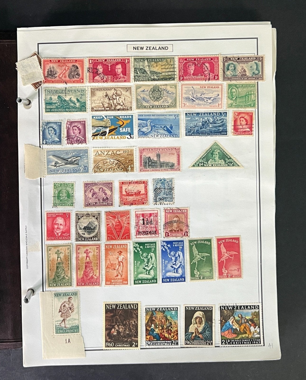 World Stamp Collection of Thousands Mint/Used N to R Countries in Album ZAYIX
