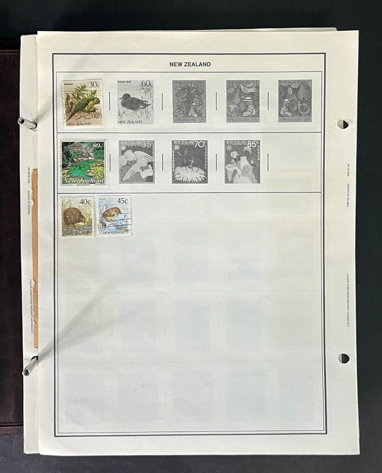 World Stamp Collection of Thousands Mint/Used N to R Countries in Album ZAYIX