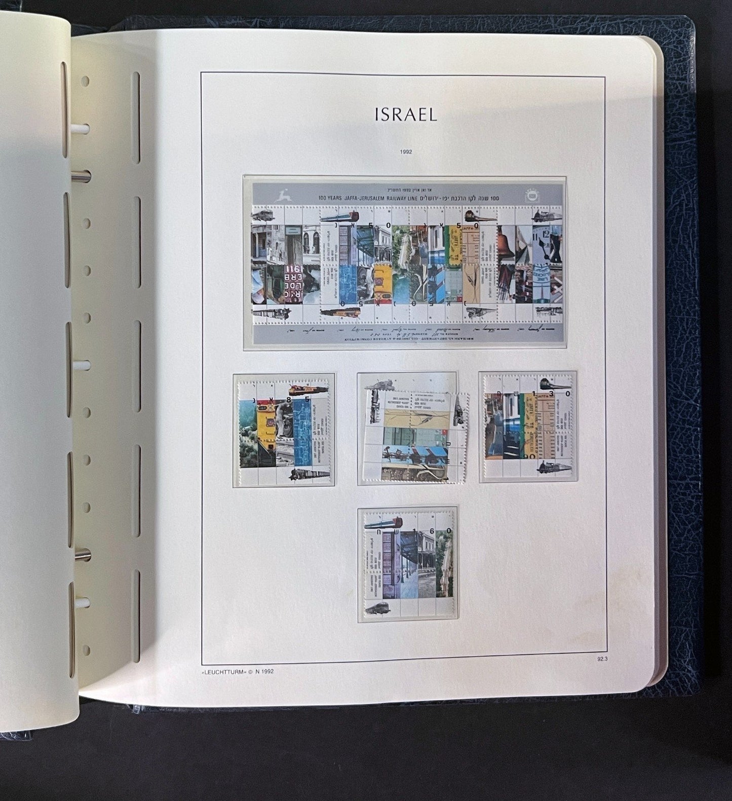 Israel Stamp Collection 3 Hingeless MNH Albums 1969-1994 ZAYIX