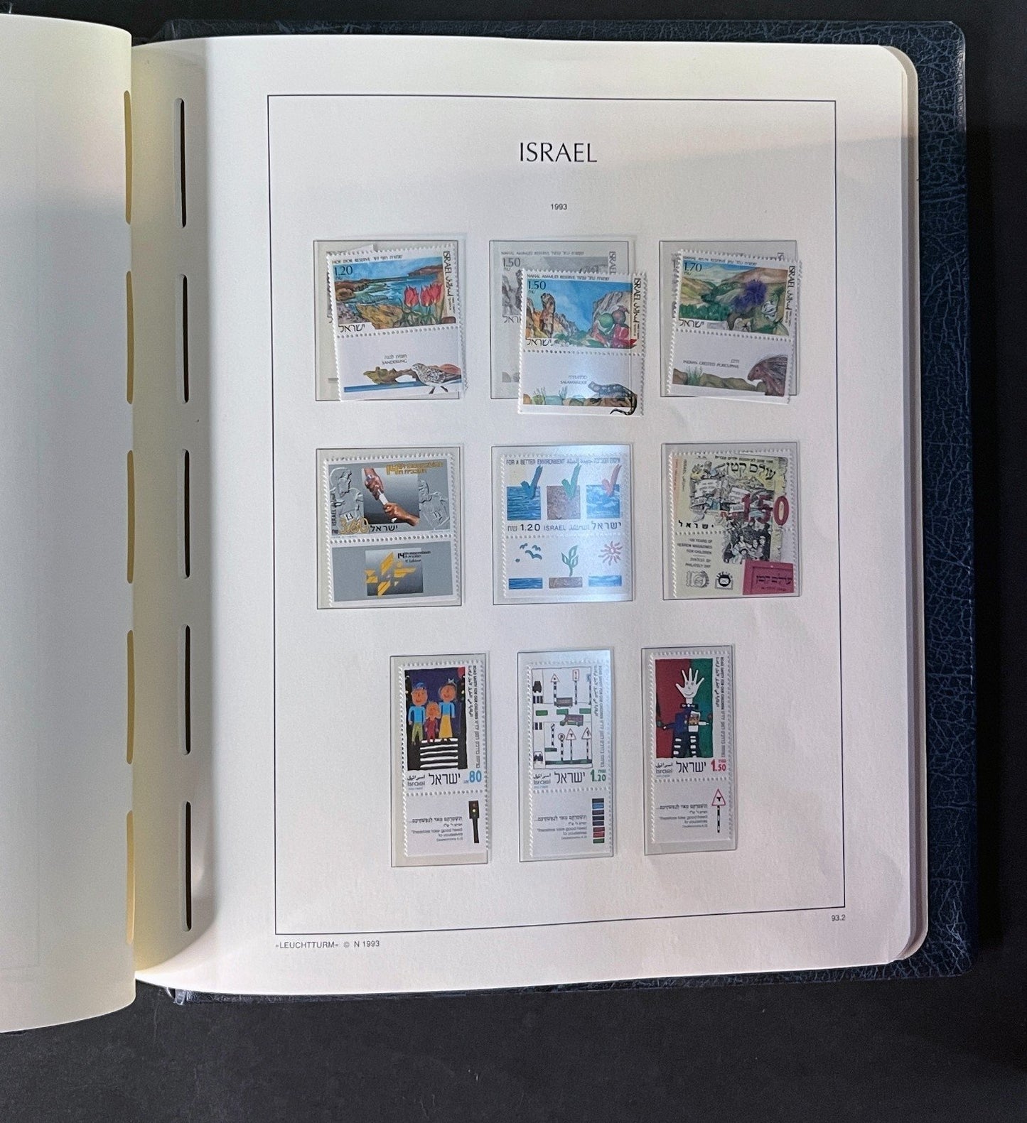 Israel Stamp Collection 3 Hingeless MNH Albums 1969-1994 ZAYIX