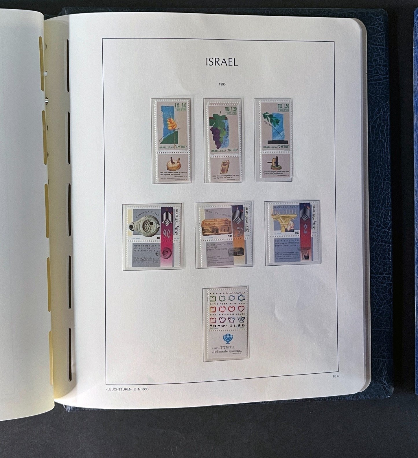 Israel Stamp Collection 3 Hingeless MNH Albums 1969-1994 ZAYIX