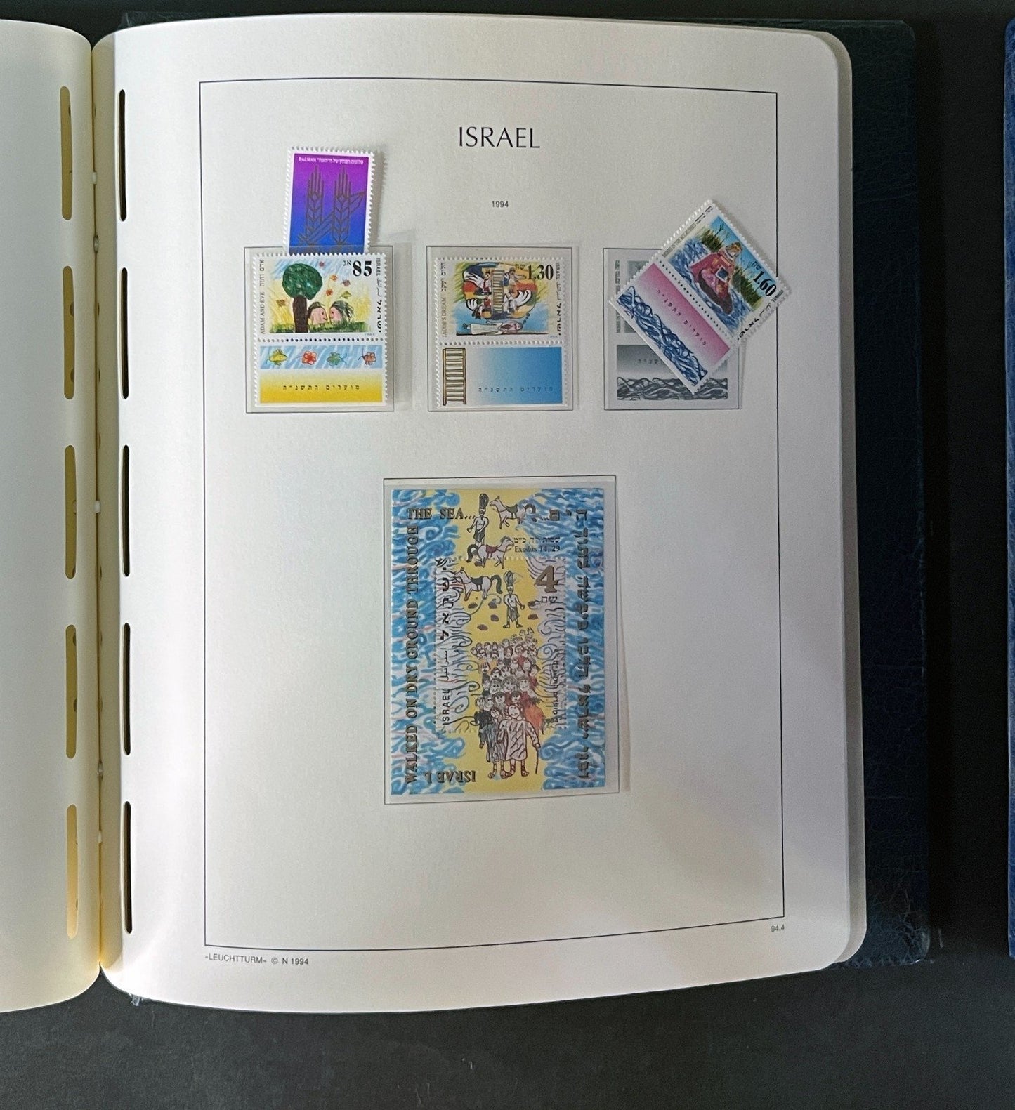Israel Stamp Collection 3 Hingeless MNH Albums 1969-1994 ZAYIX