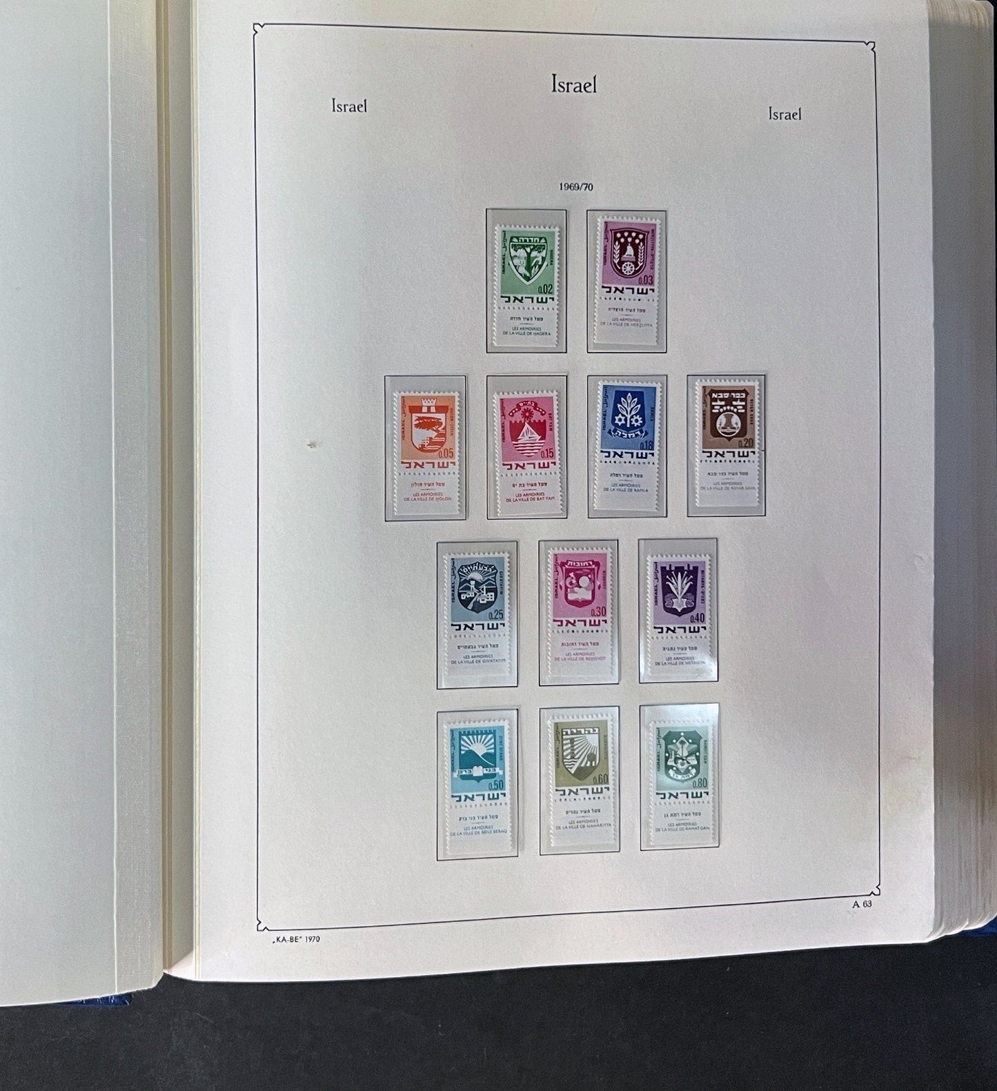 Israel Stamp Collection 3 Hingeless MNH Albums 1969-1994 ZAYIX
