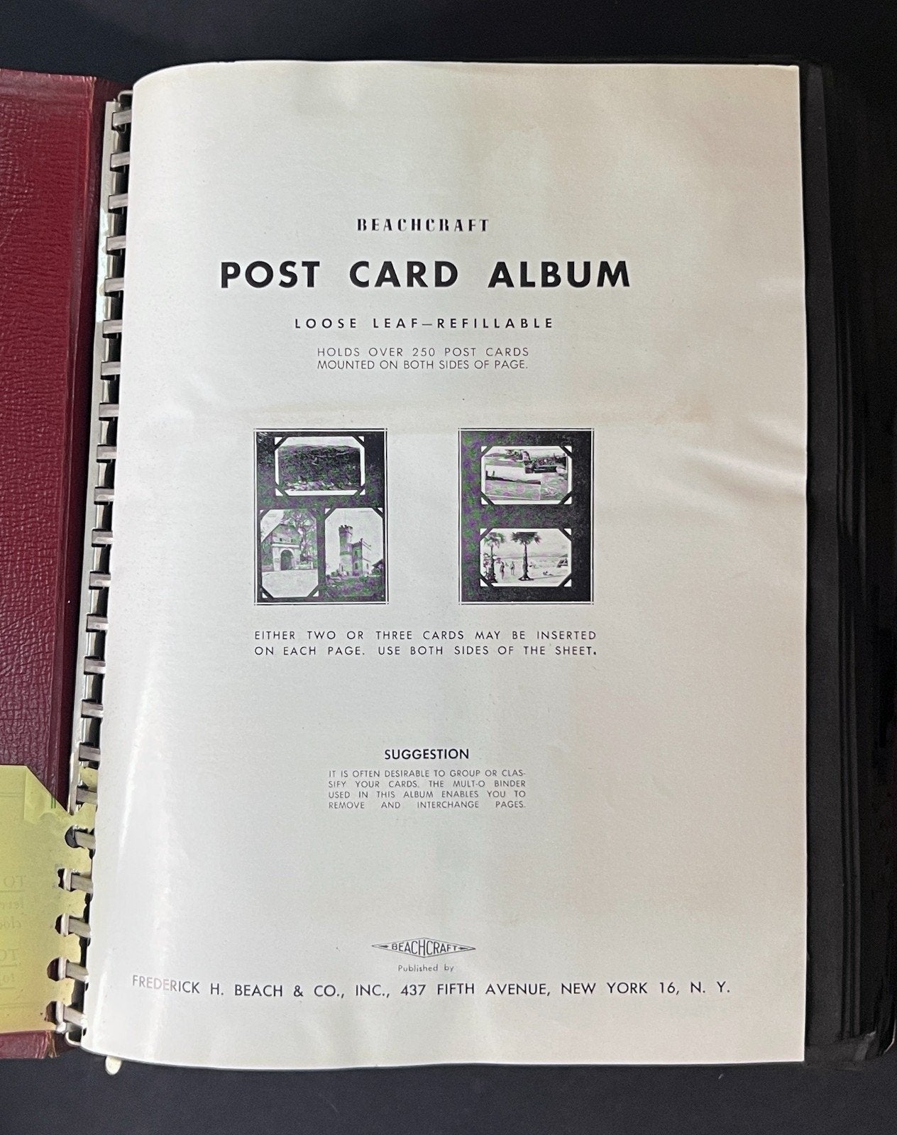 Postcard Collection Beachcraft Album 176 postcards ZAYIX